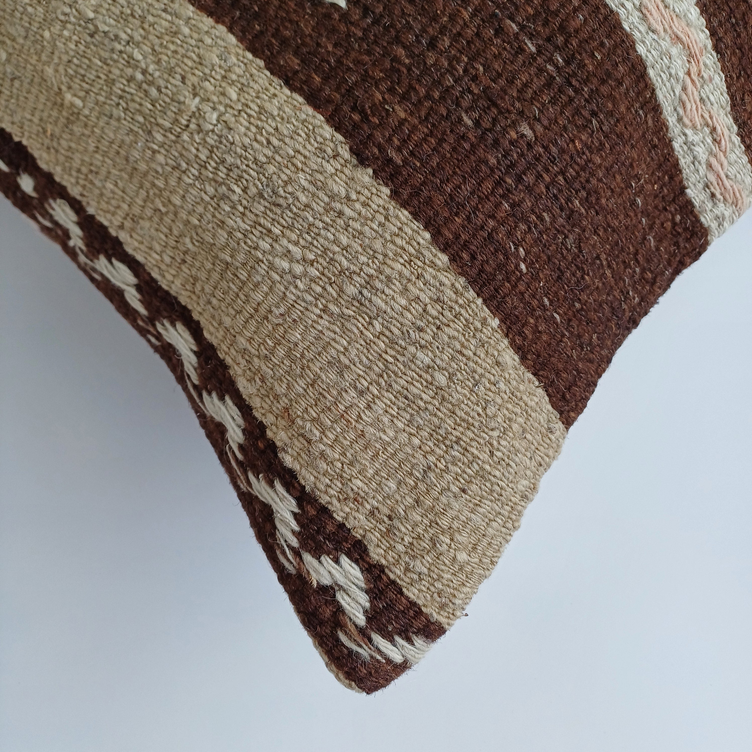 Multicolour Turkish Rug Cushion Cover 24''x16'' / 60x40 CM