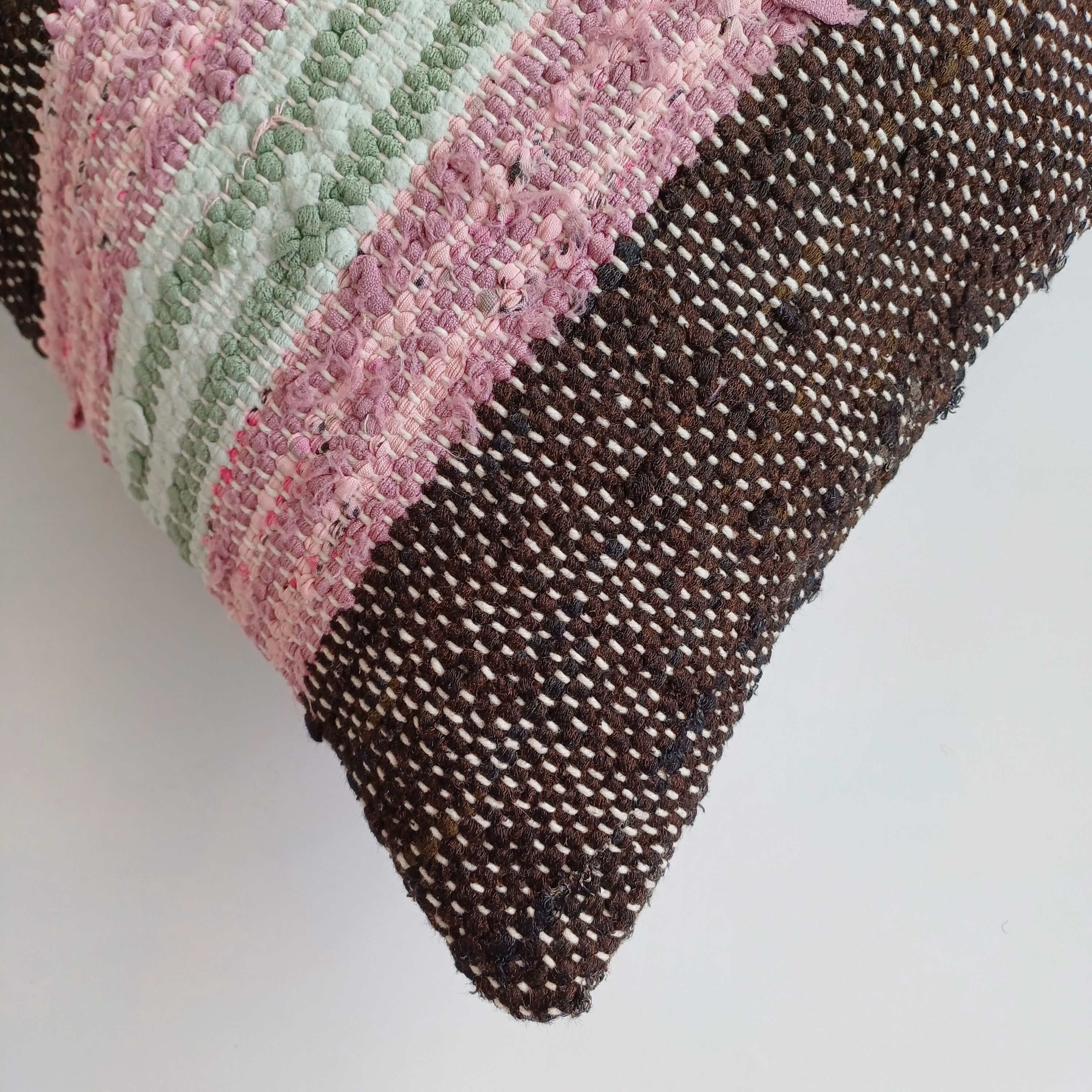 Multicolour Turkish Rug Cushion Cover 24''x16'' / 60x40 CM