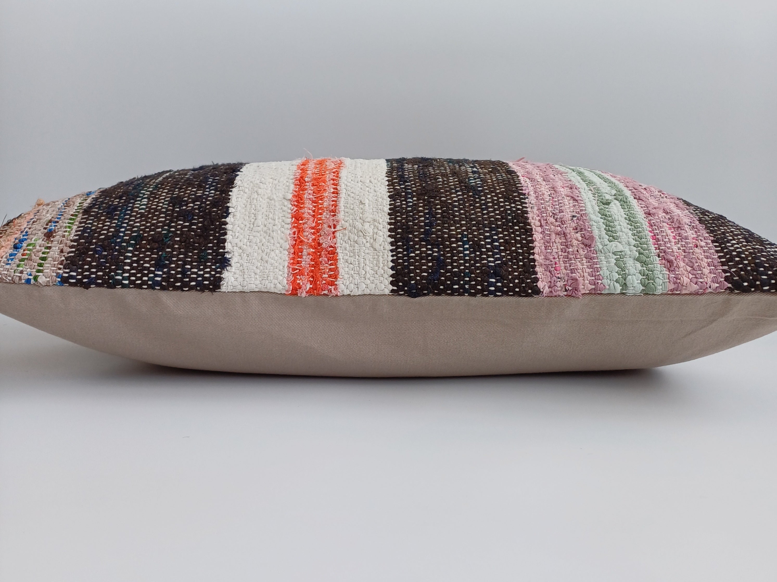 Multicolour Turkish Rug Cushion Cover 24''x16'' / 60x40 CM