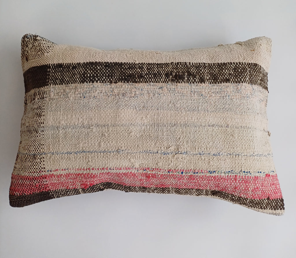 Multicolour Turkish Rug Cushion Cover 24''x16'' / 60x40 CM