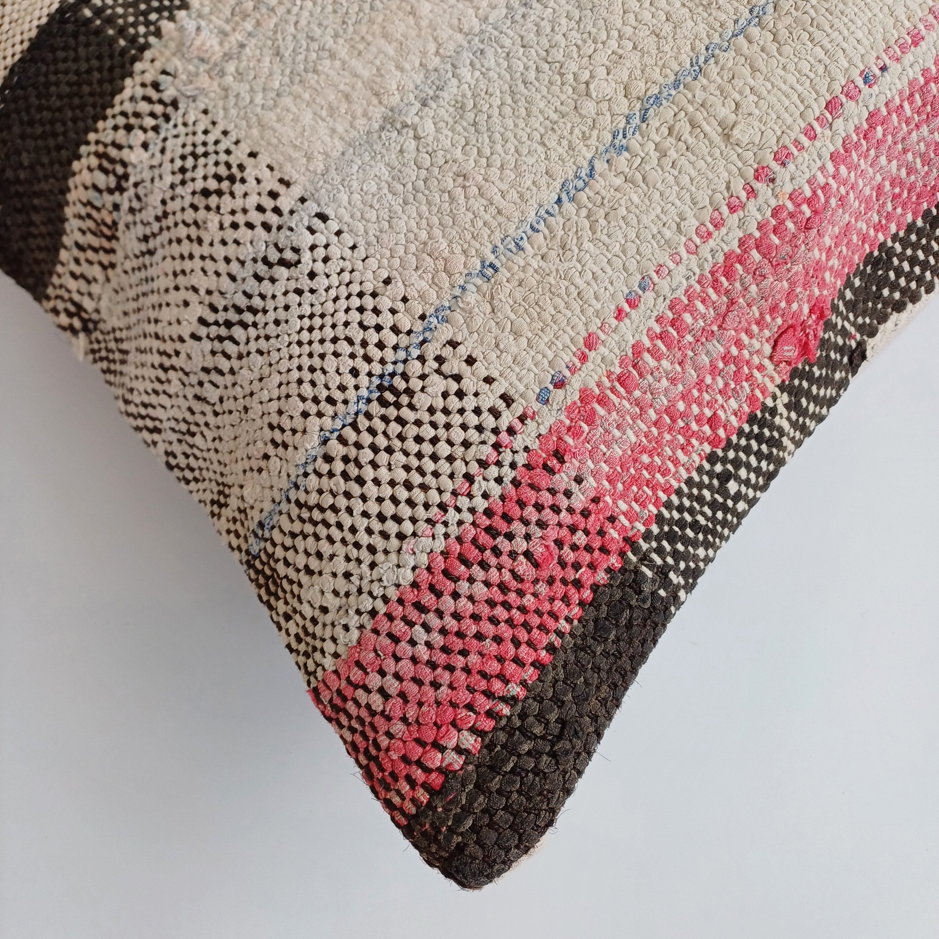 Multicolour Turkish Rug Cushion Cover 24''x16'' / 60x40 CM