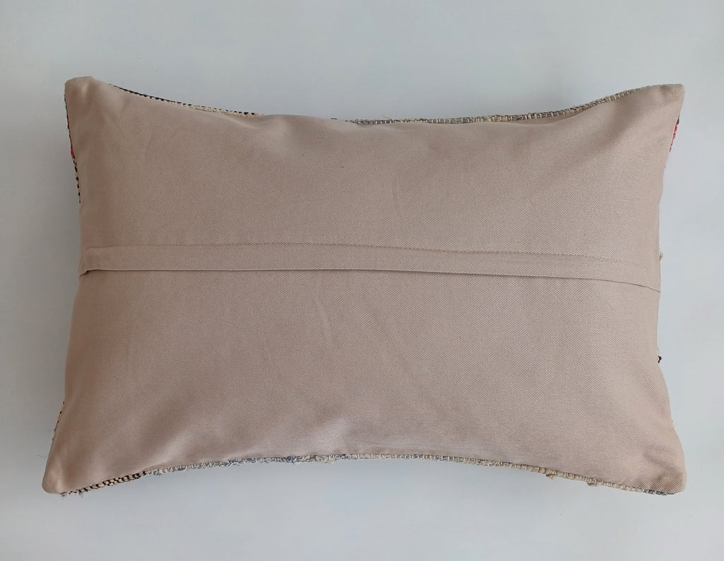 Multicolour Turkish Rug Cushion Cover 24''x16'' / 60x40 CM