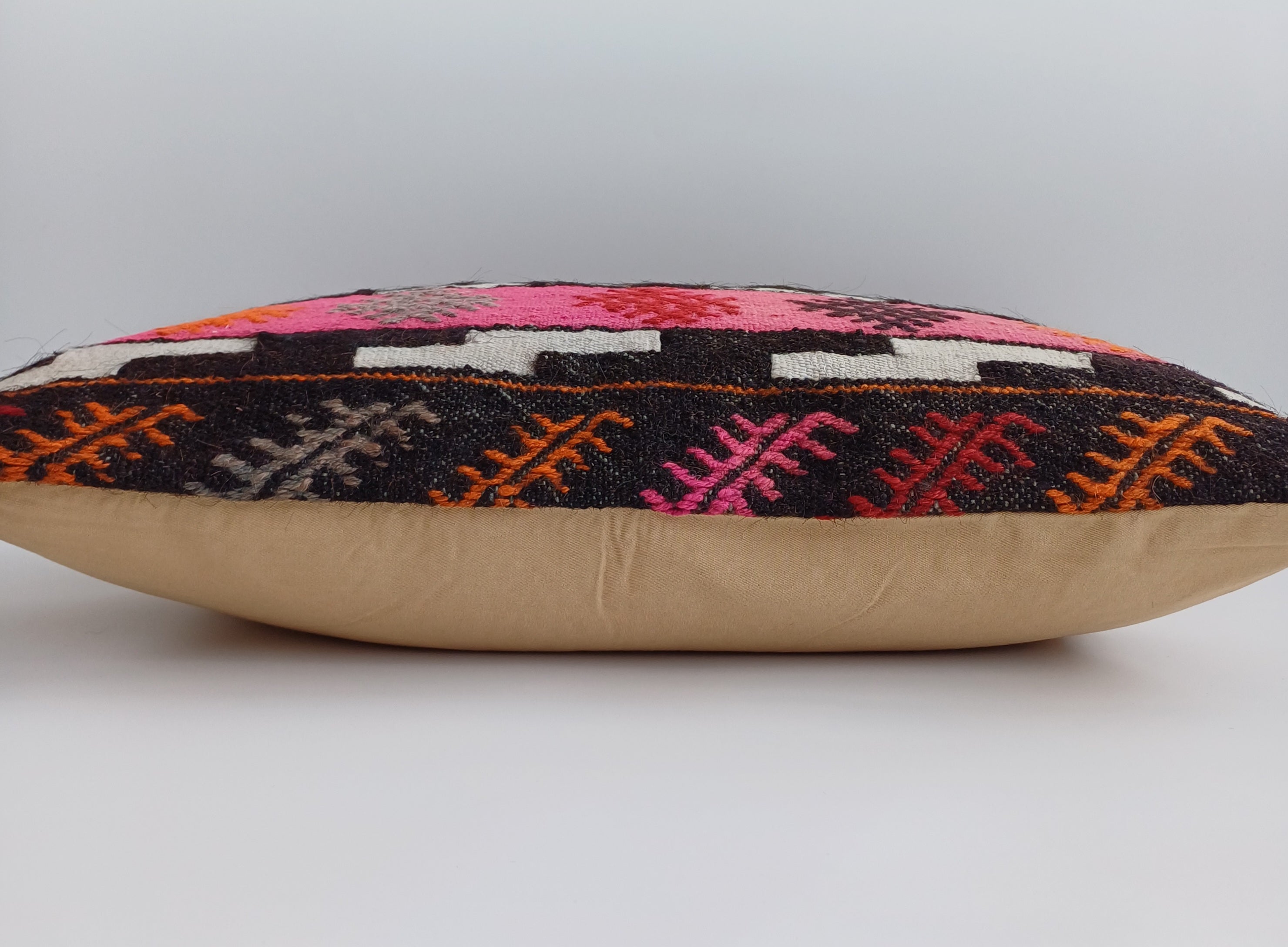 Multicolour Turkish Rug Cushion Cover 24''x16'' / 60x40 CM