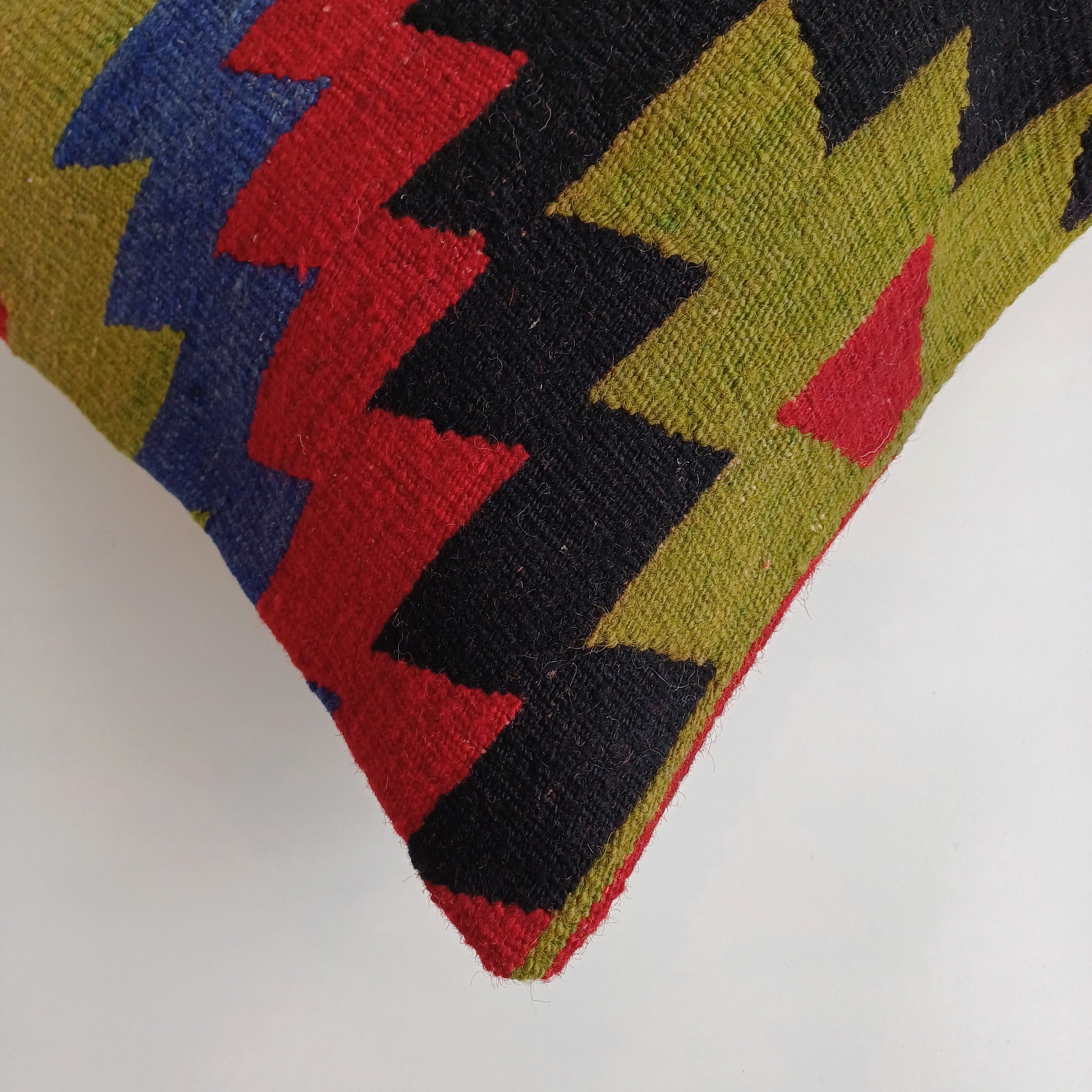 Multicolour Turkish Rug Cushion Cover 24''x16'' / 60x40 CM