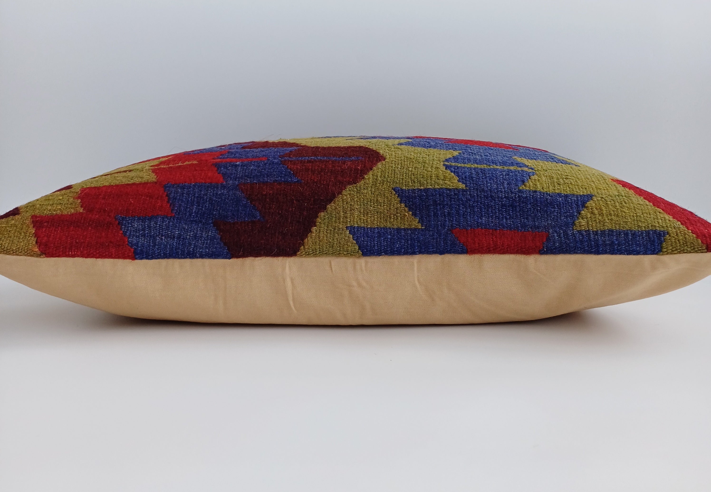 Multicolour Turkish Rug Cushion Cover 24''x16'' / 60x40 CM