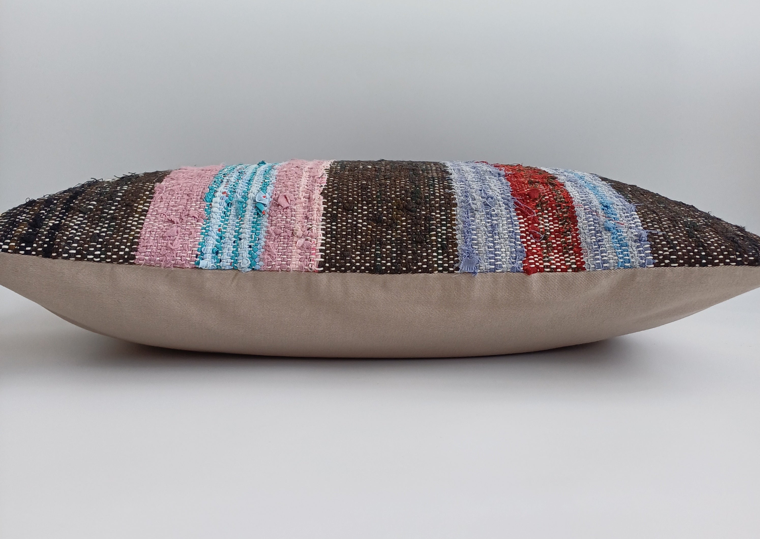 Multicolour Turkish Rug Cushion Cover 24''x16'' / 60x40 CM