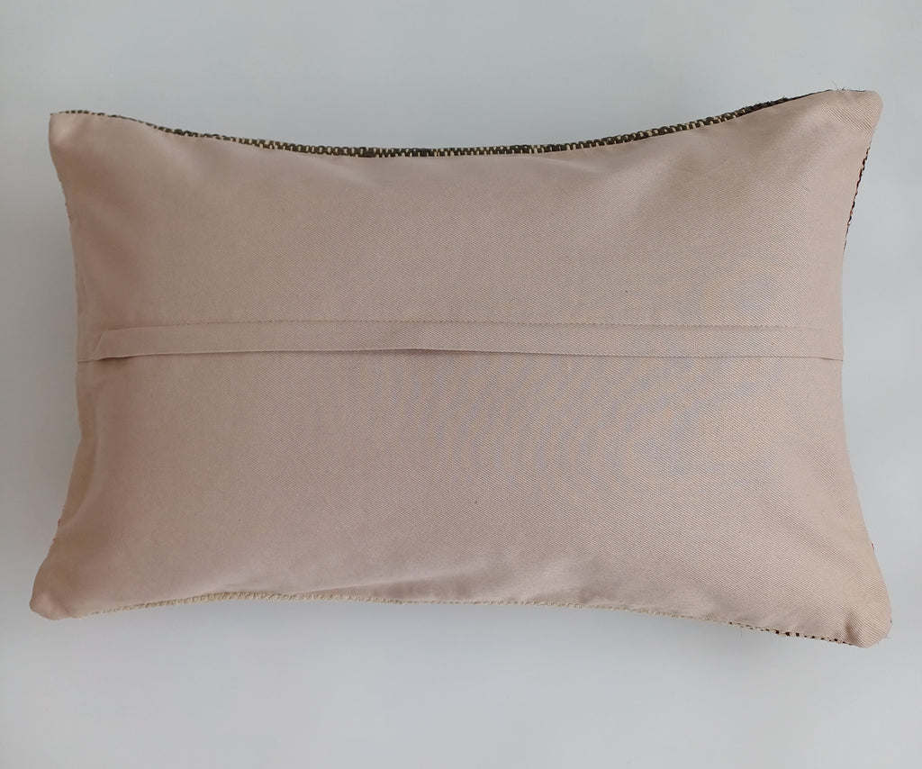 Multicolour Turkish Rug Cushion Cover 24''x16'' / 60x40 CM