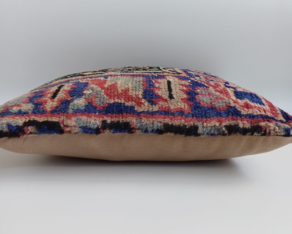 Handmade Carpet Cushion Cover 16''x16'' / 40x40 CM