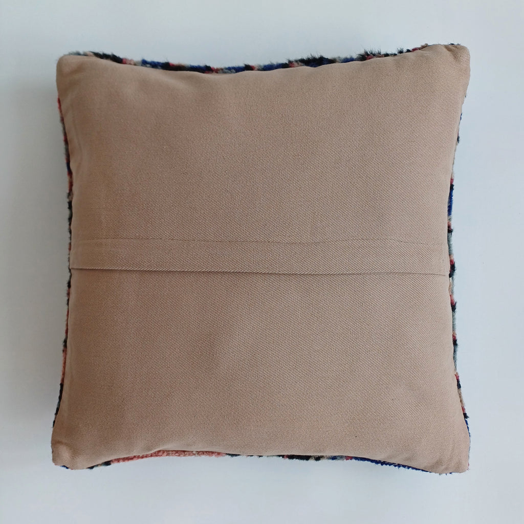 Handmade Carpet Cushion Cover 16''x16'' / 40x40 CM