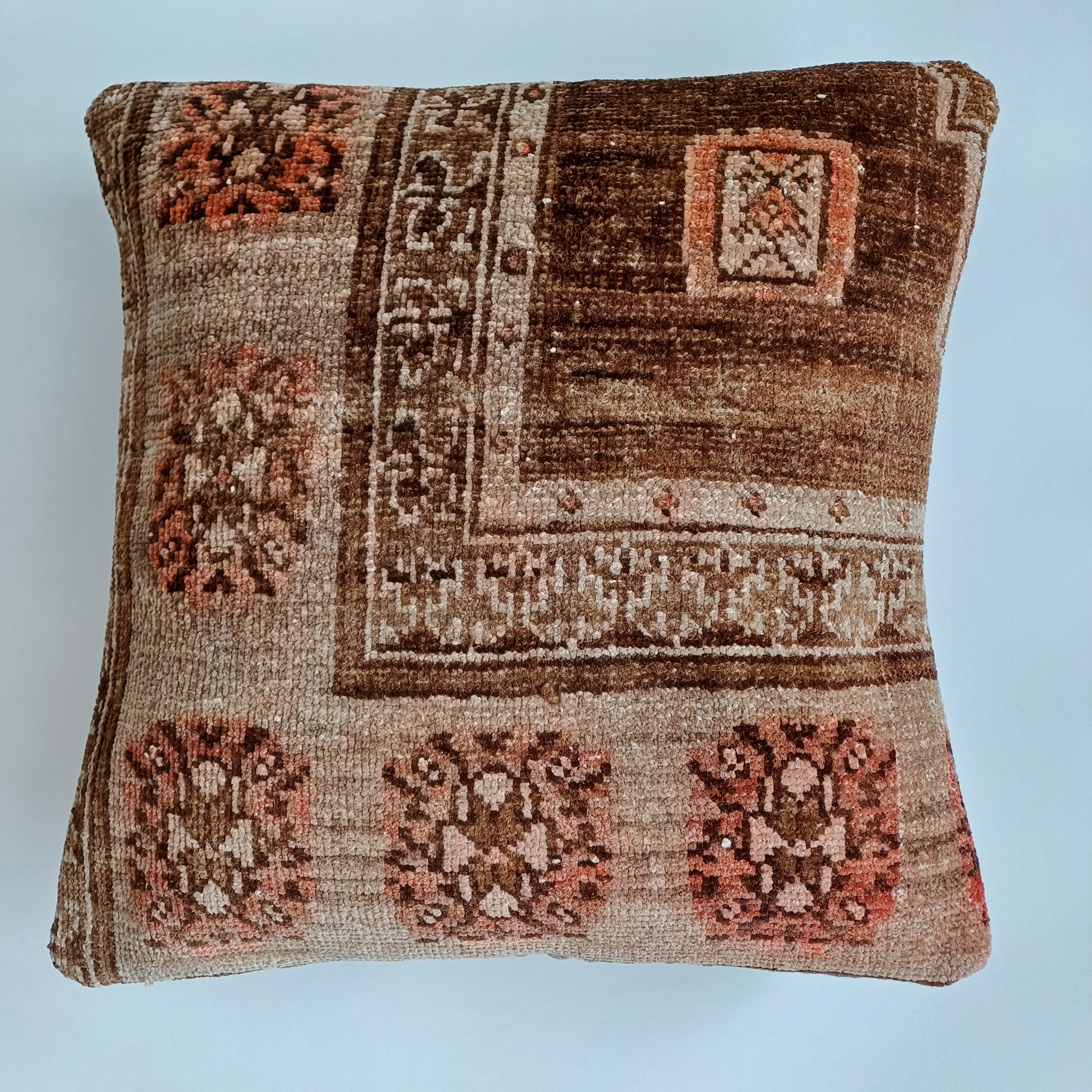 Handmade Multicolour Turkish Cushion Cover 20''x20'' / 50x50 CM