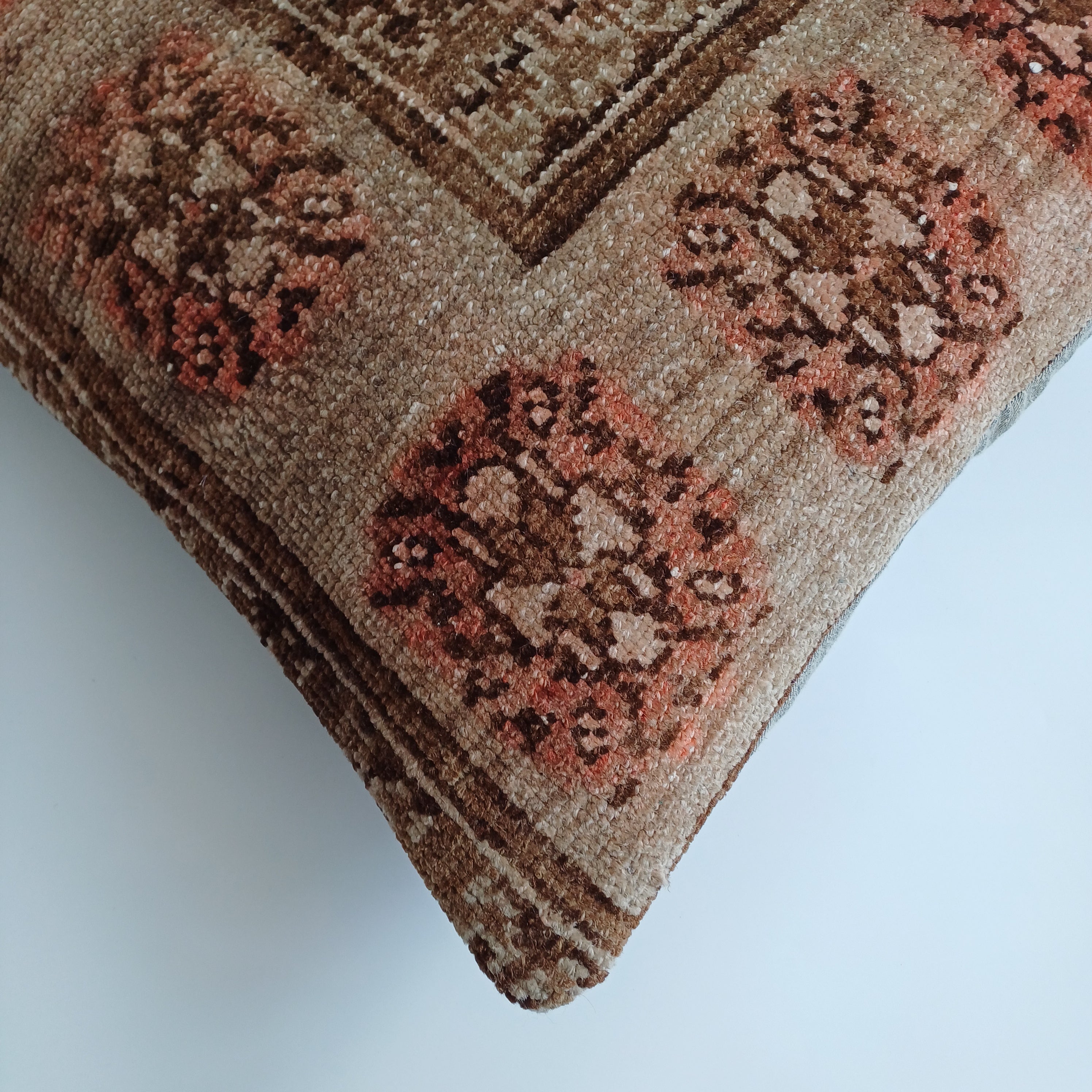 Handmade Multicolour Turkish Cushion Cover 20''x20'' / 50x50 CM
