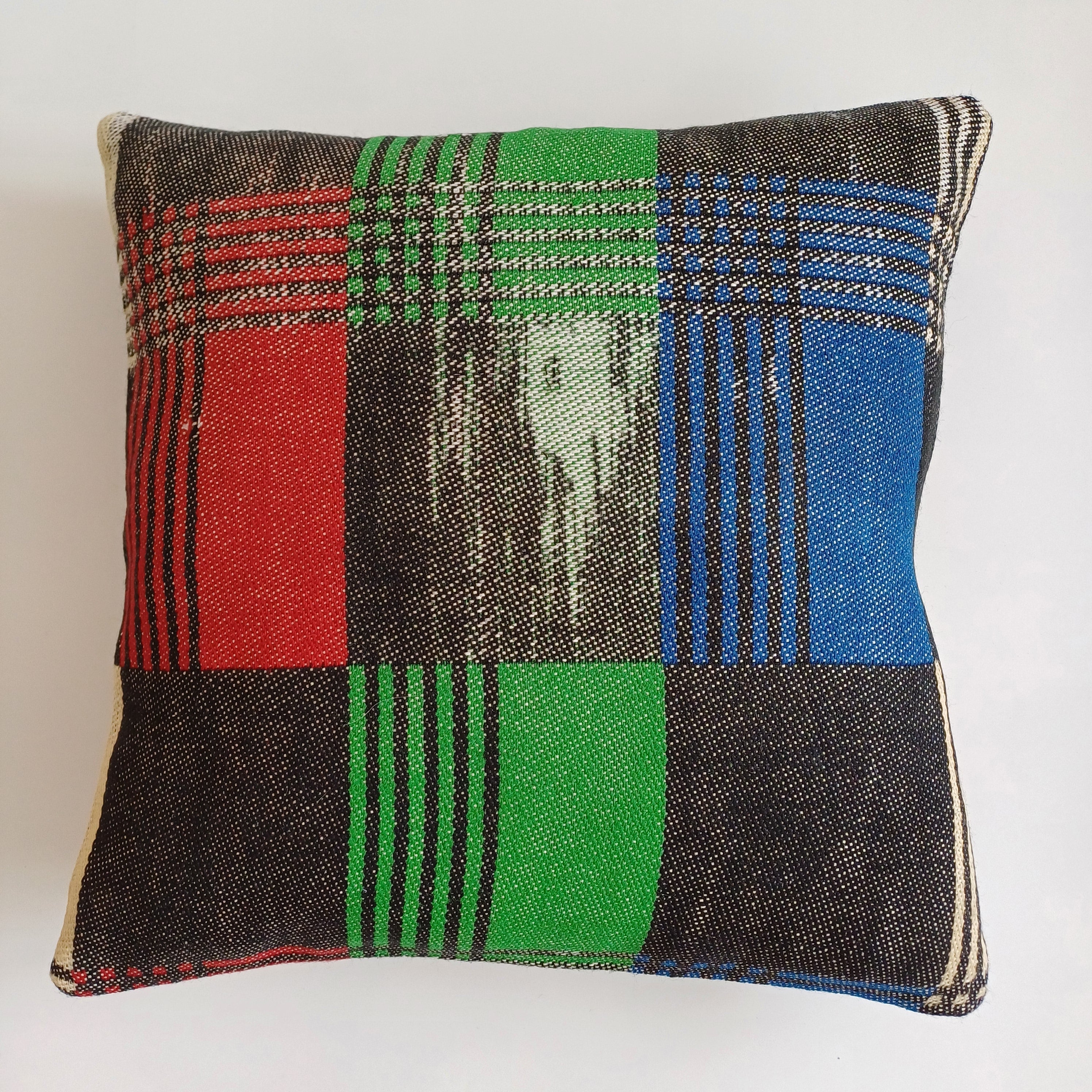 Handmade Vintage Cushion Cover 16''x16'' / 40x40 CM