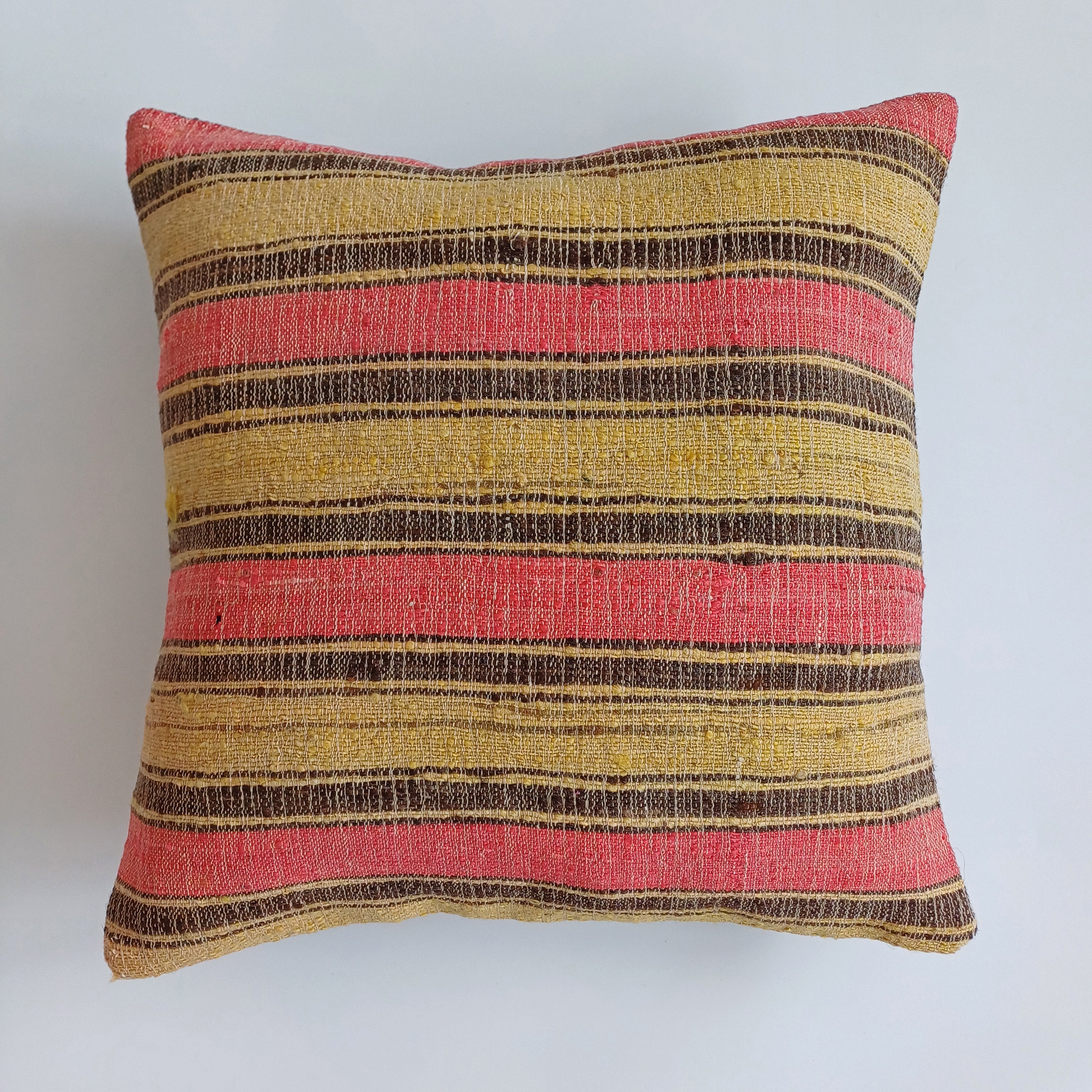 Handmade Vintage Cushion Cover 16''x16'' / 40x40 CM