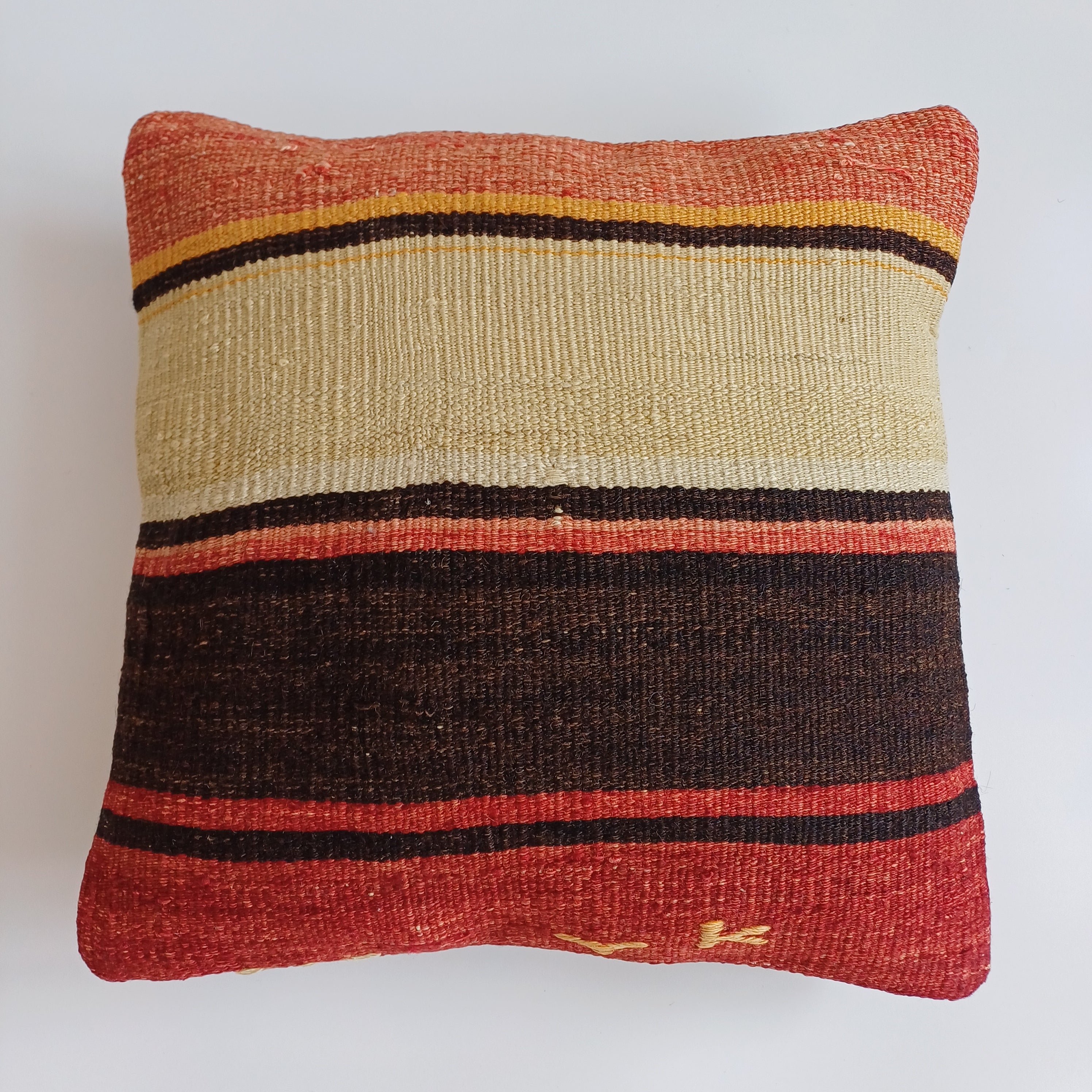 Handmade Vintage Cushion Cover 16''x16'' / 40x40 CM