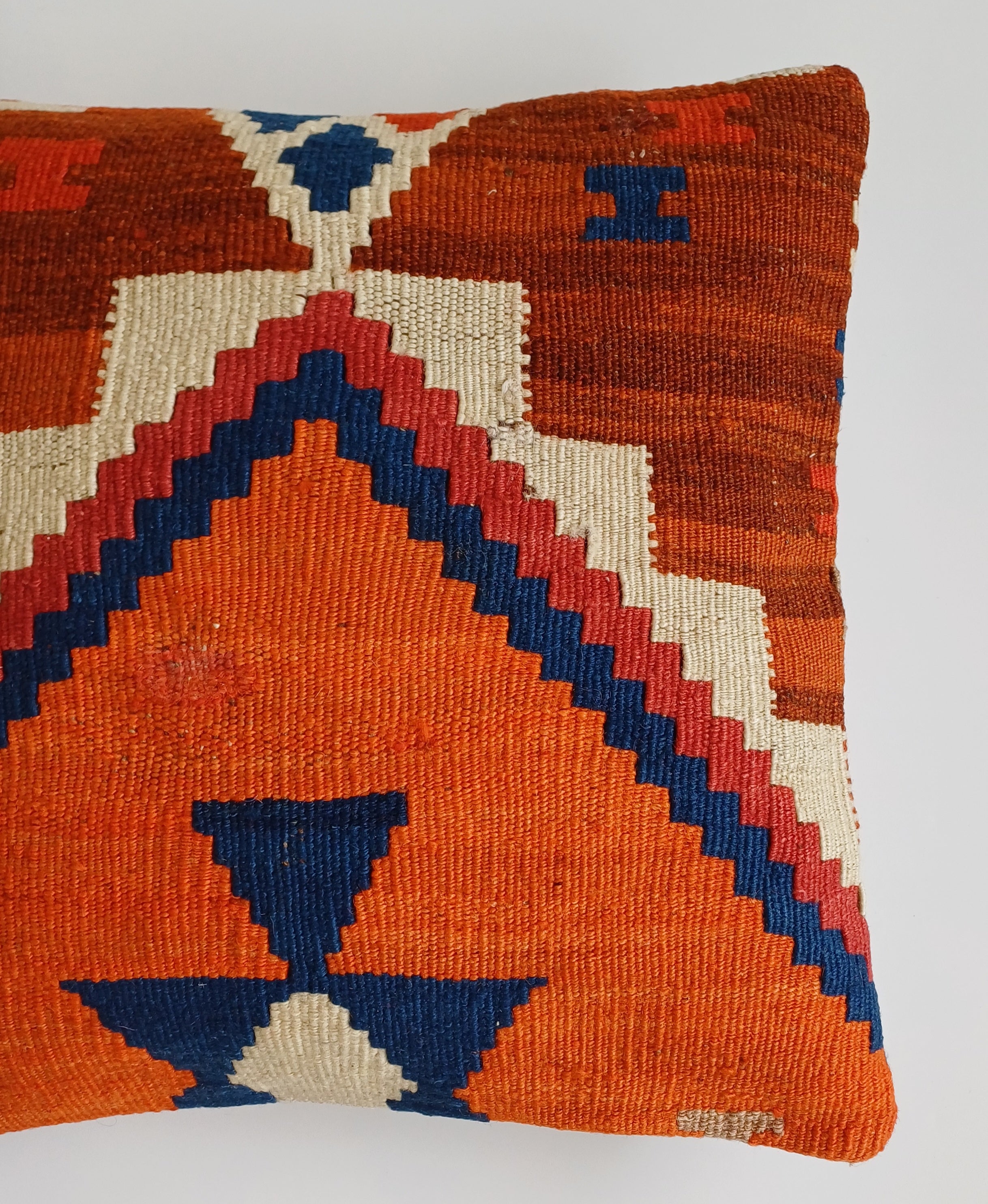 Handmade Vintage Cushion Cover 16''x16'' / 40x40 CM