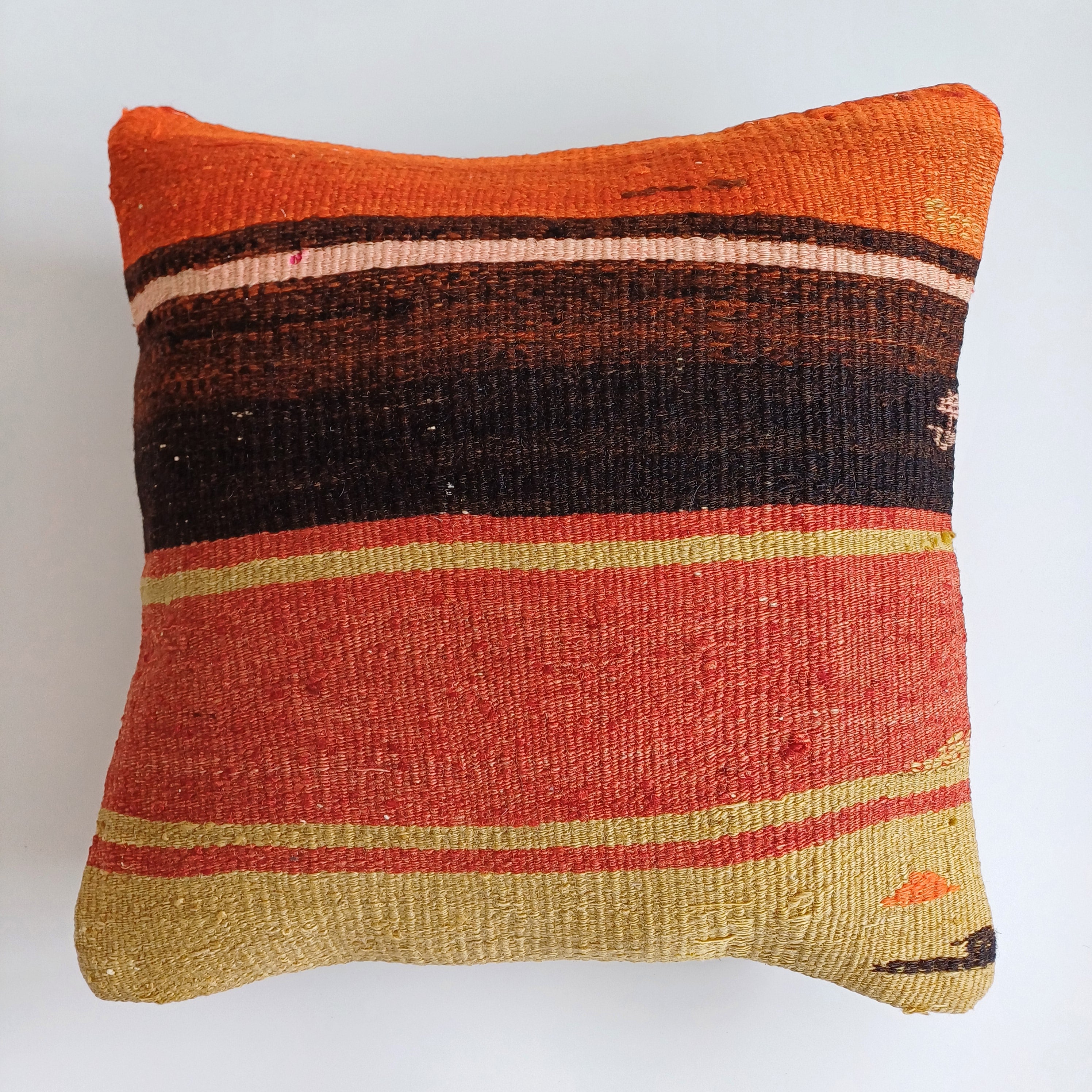 Handmade Vintage Cushion Cover 16''x16'' / 40x40 CM