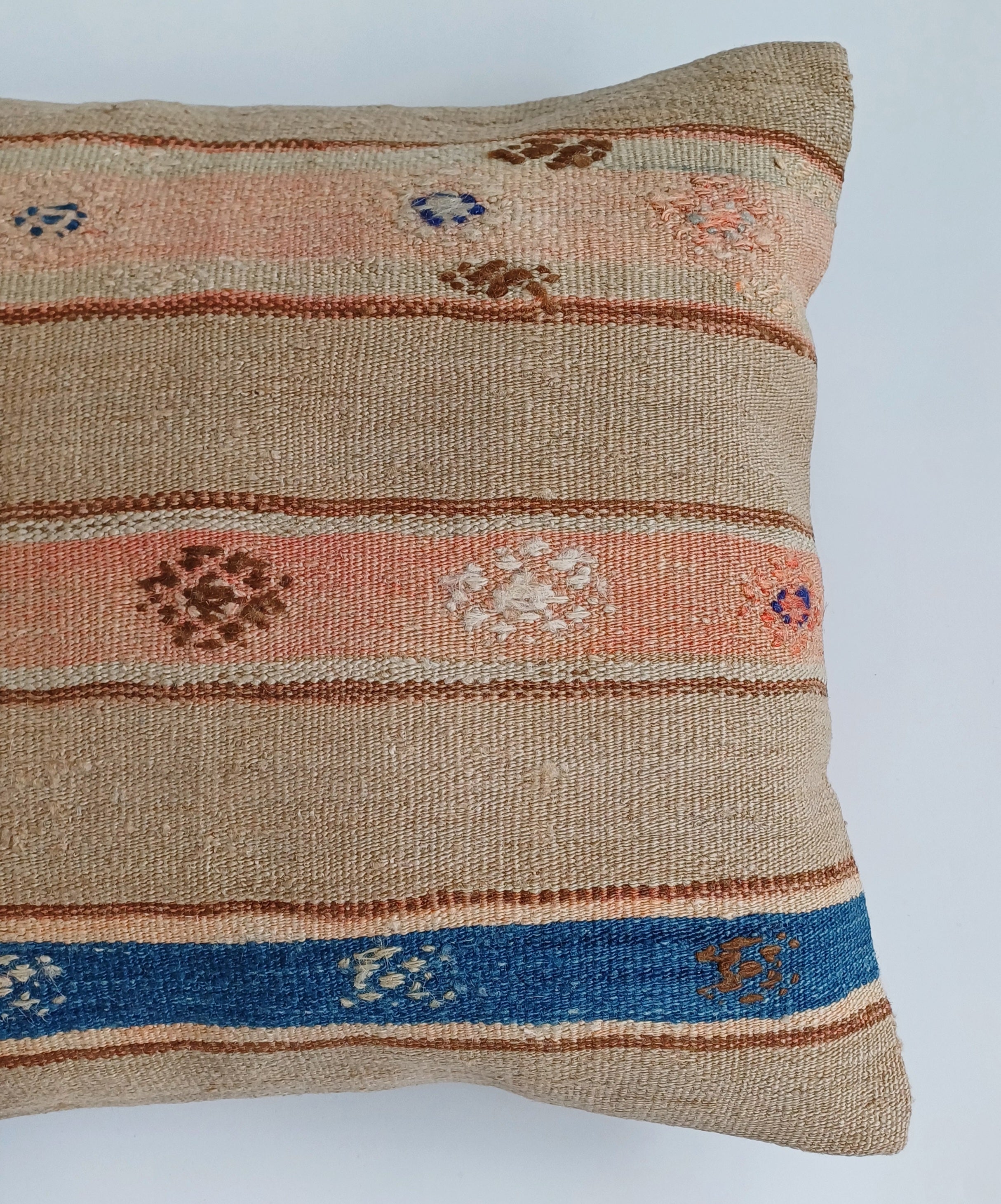 Handmade Vintage Cushion Cover 16''x16'' / 40x40 CM