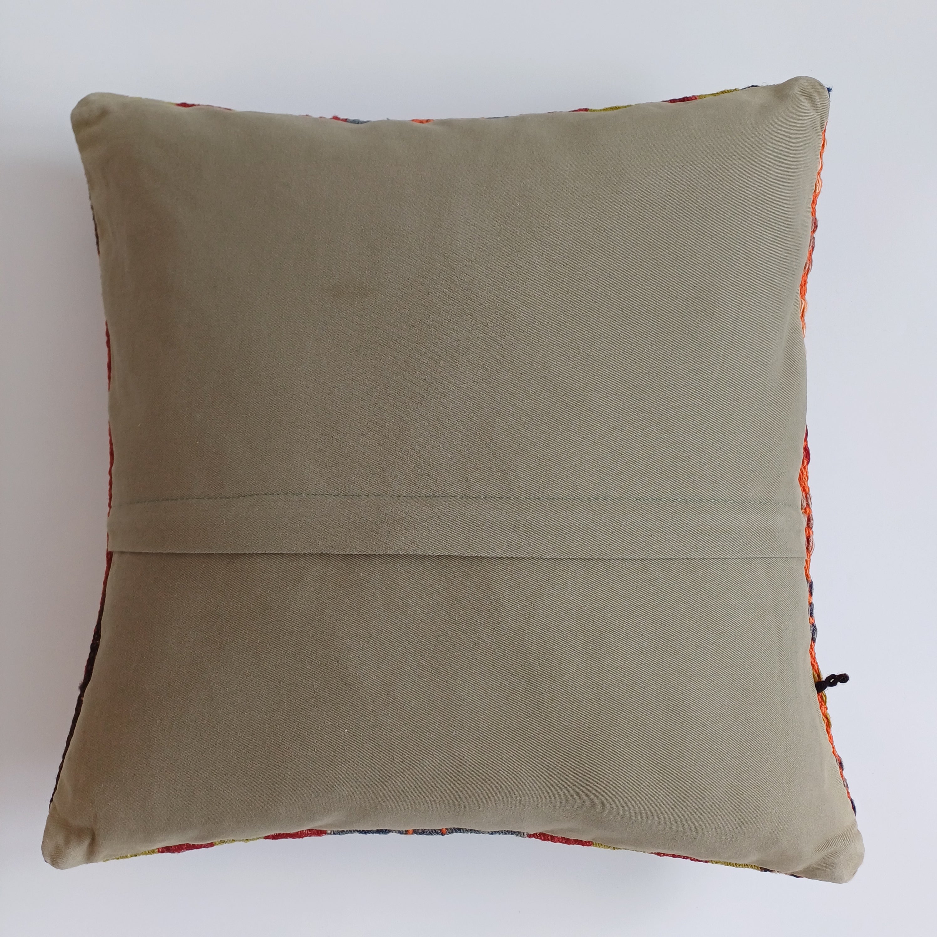 Handmade Vintage Cushion Cover 16''x16'' / 40x40 CM