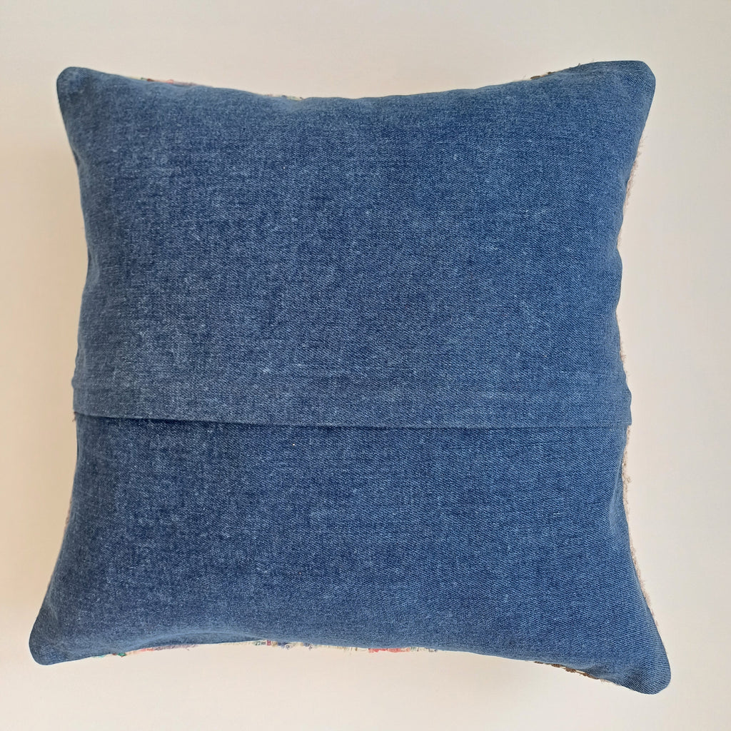 Handmade Vintage Cushion Cover 16''x16'' / 40x40 CM