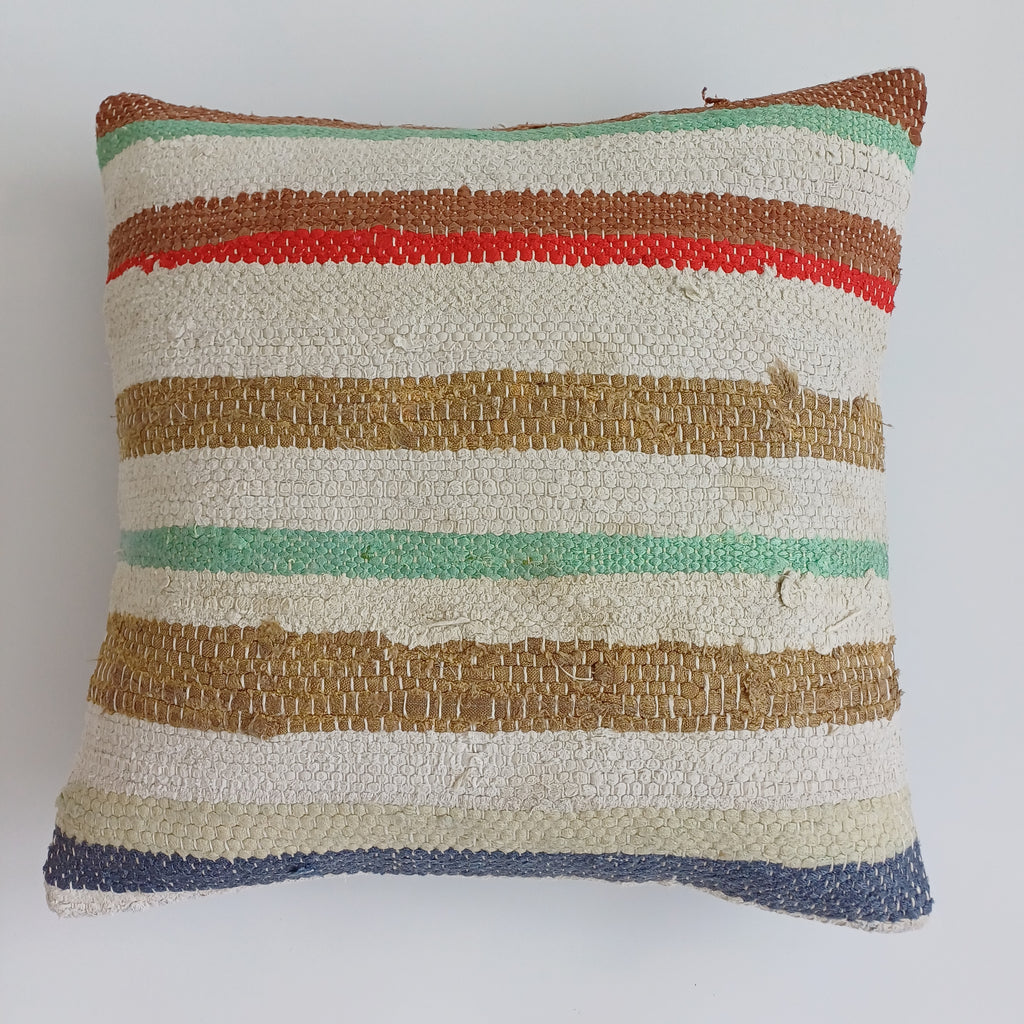 Handmade Vintage Cushion Cover 16''x16'' / 40x40 CM