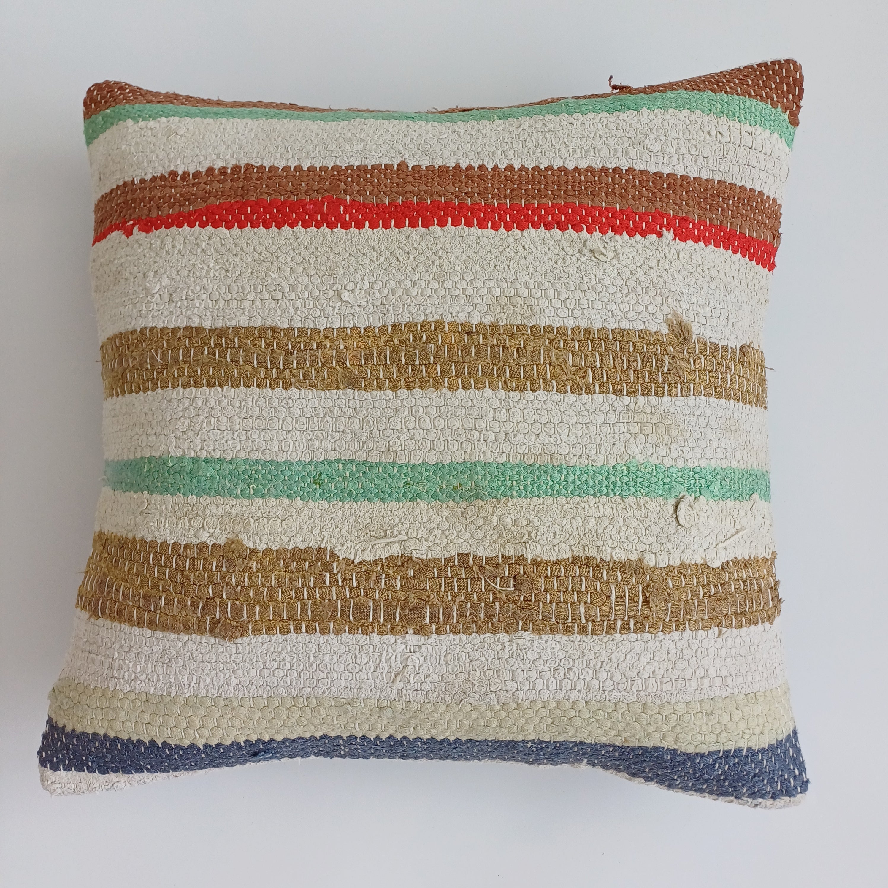 Handmade Vintage Cushion Cover 16''x16'' / 40x40 CM