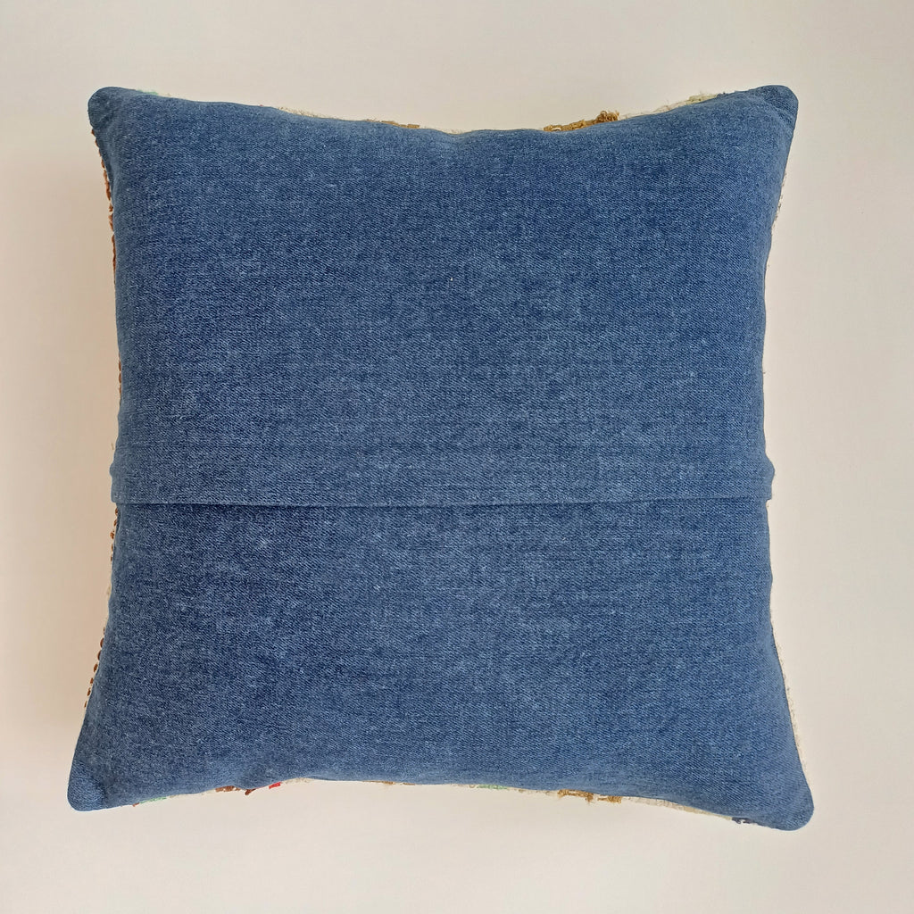 Handmade Vintage Cushion Cover 16''x16'' / 40x40 CM