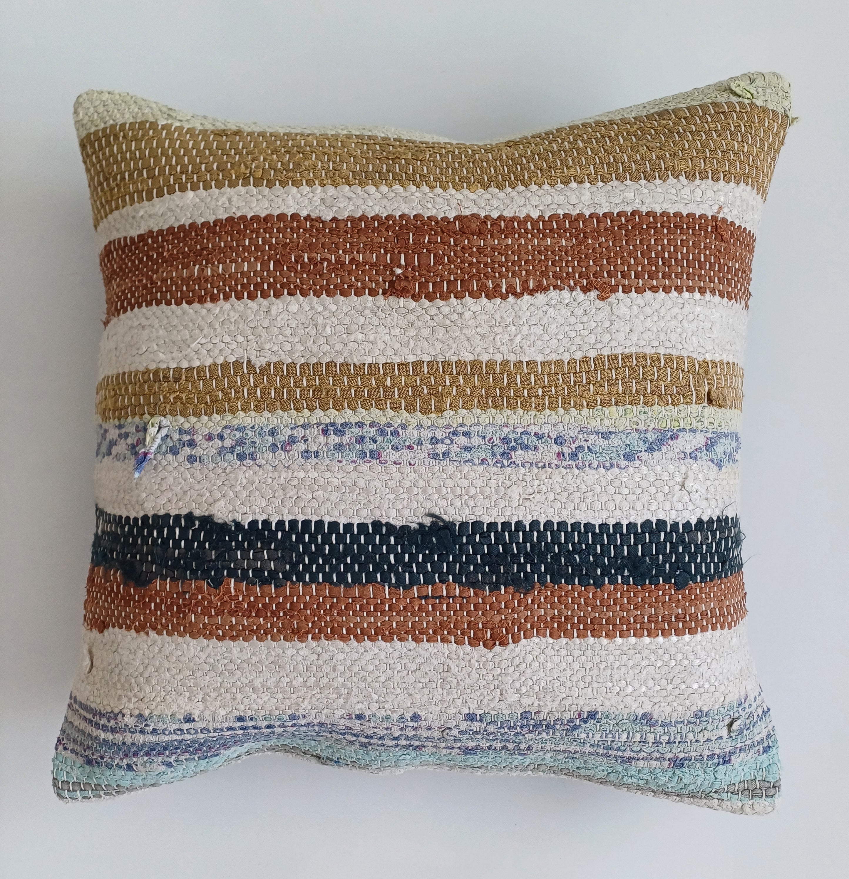 Handmade Vintage Cushion Cover 16''x16'' / 40x40 CM