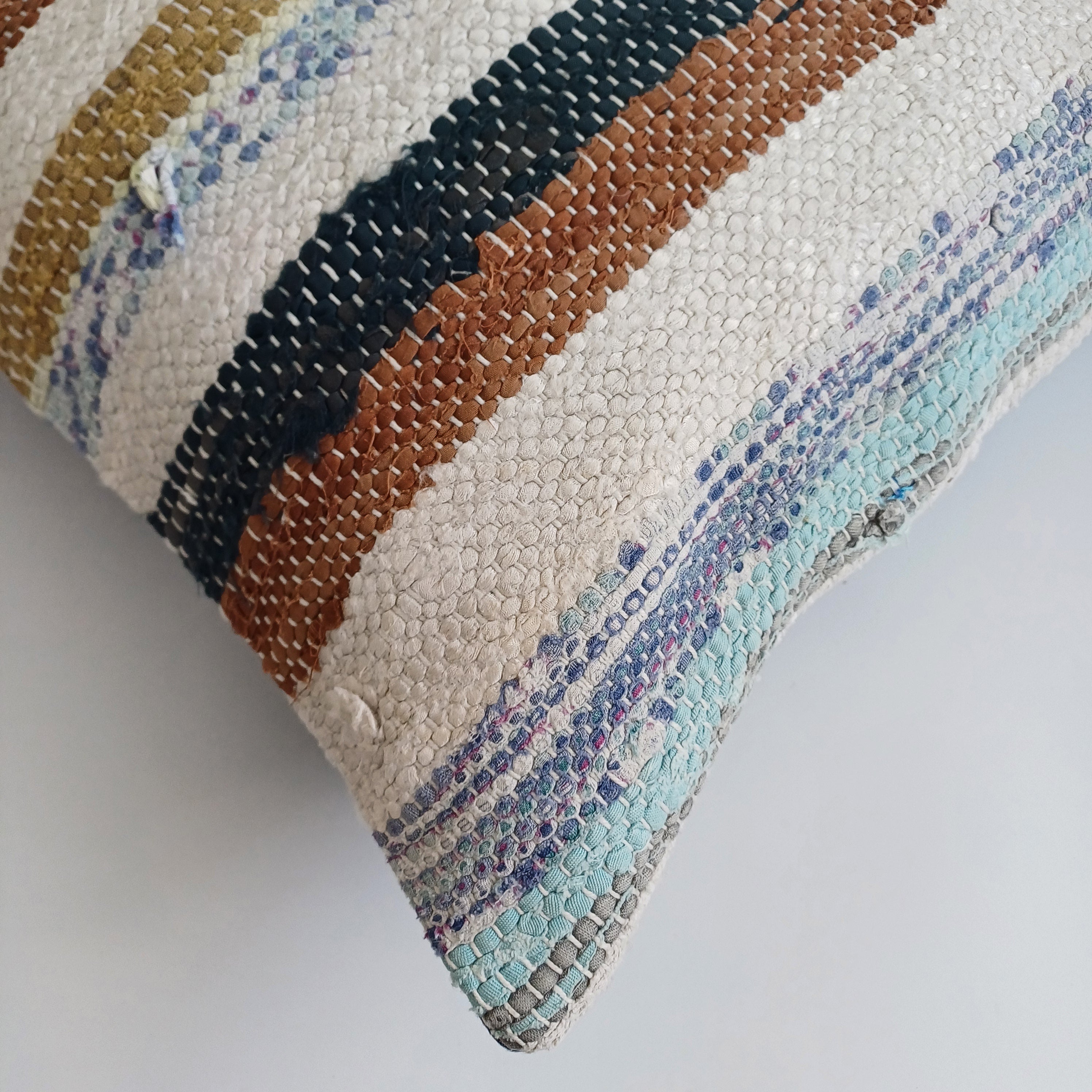 Handmade Vintage Cushion Cover 16''x16'' / 40x40 CM