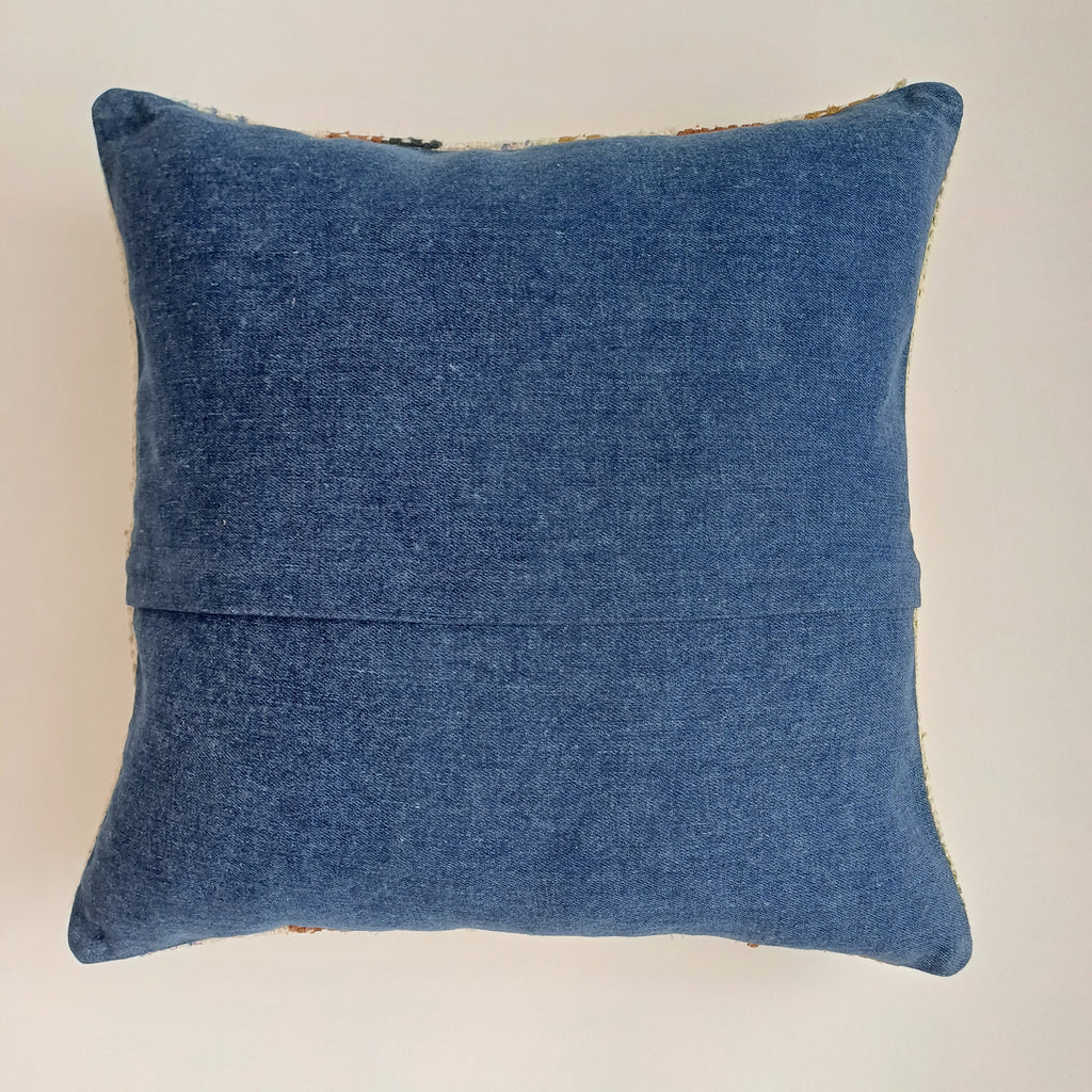 Handmade Vintage Cushion Cover 16''x16'' / 40x40 CM
