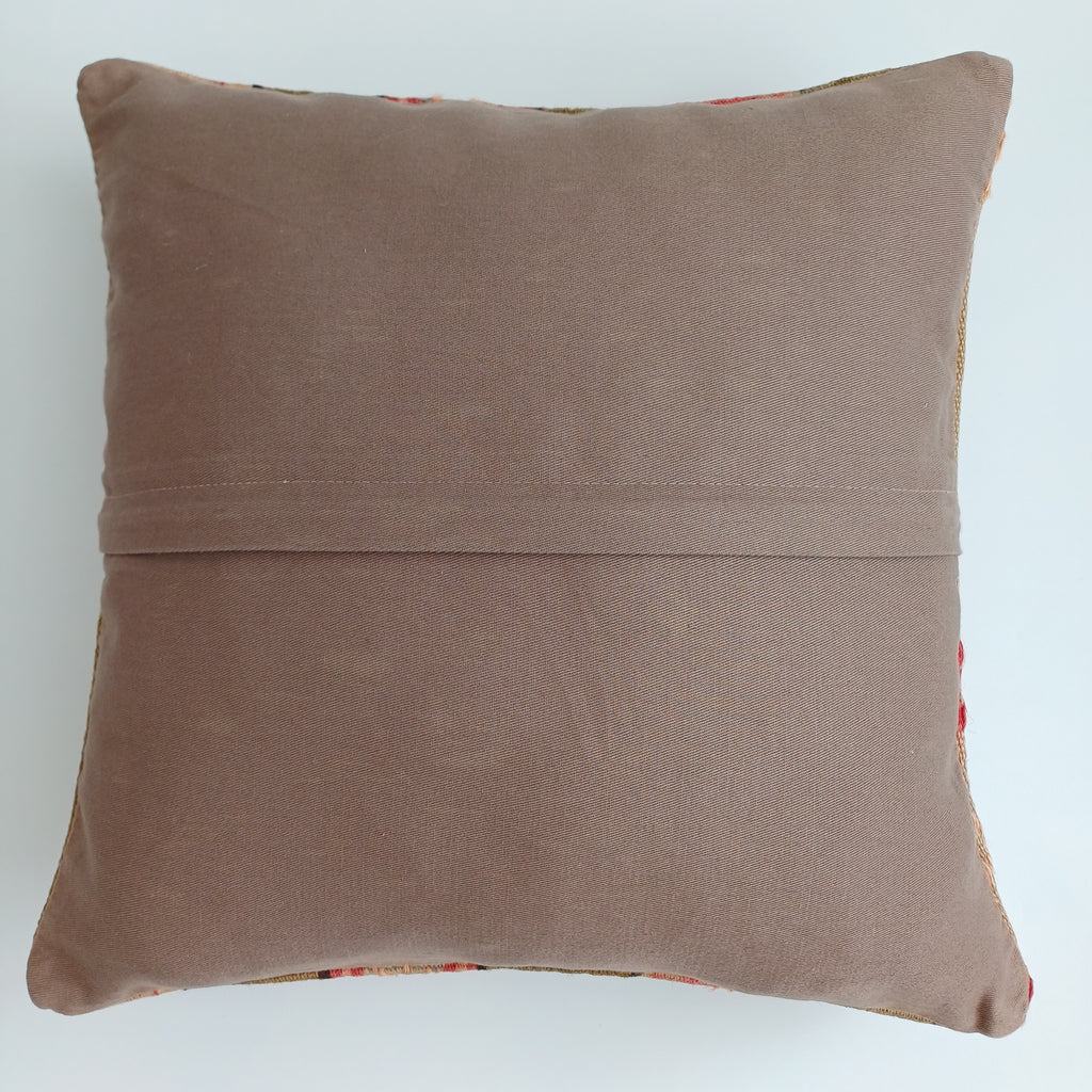 Handmade Vintage Cushion Cover 16''x16'' / 40x40 CM