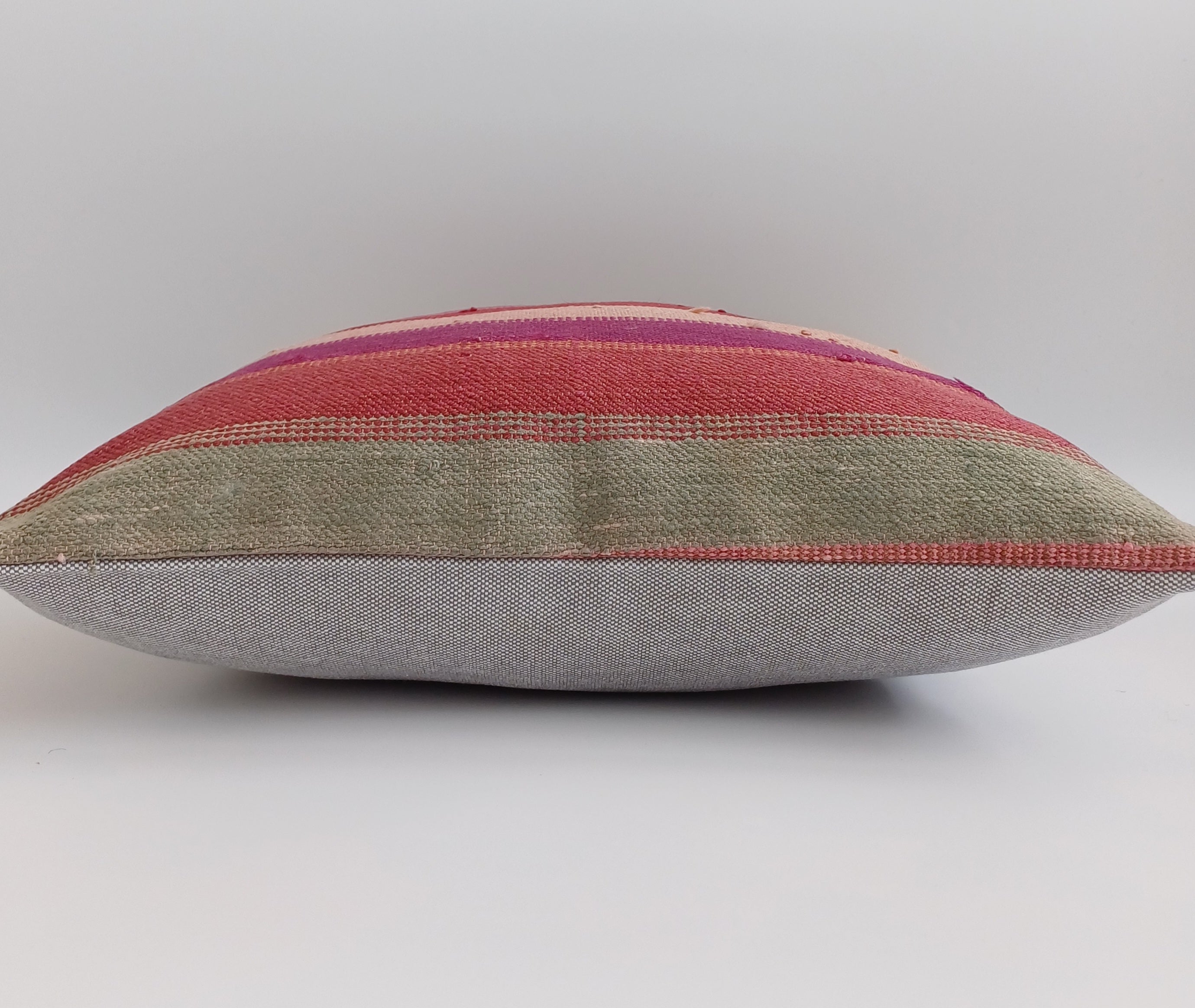 Striped Vintage Cushion Cover 16''x16'' / 40x40 CM