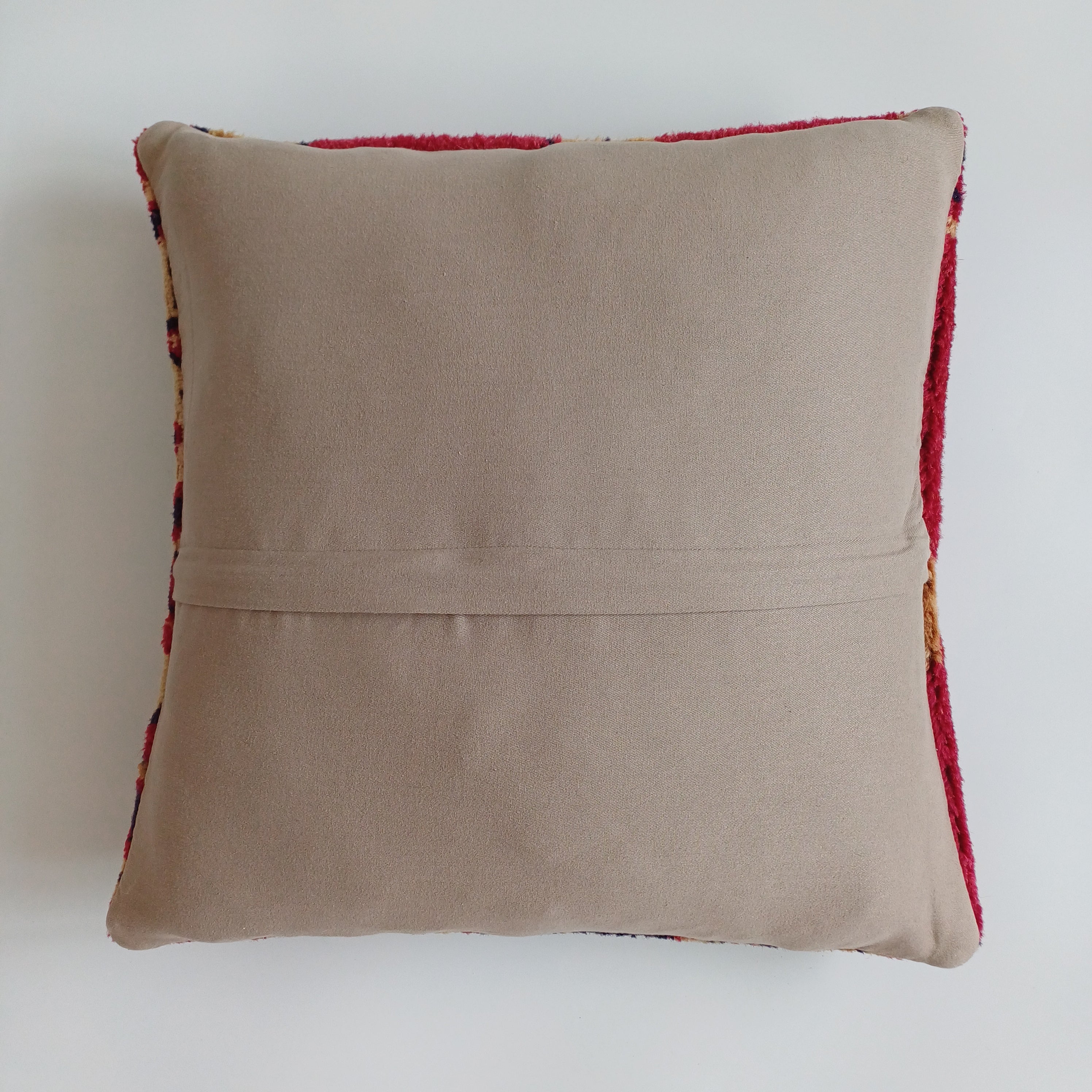 Red Vintage Cushion Cover 16''x16'' / 40x40 CM