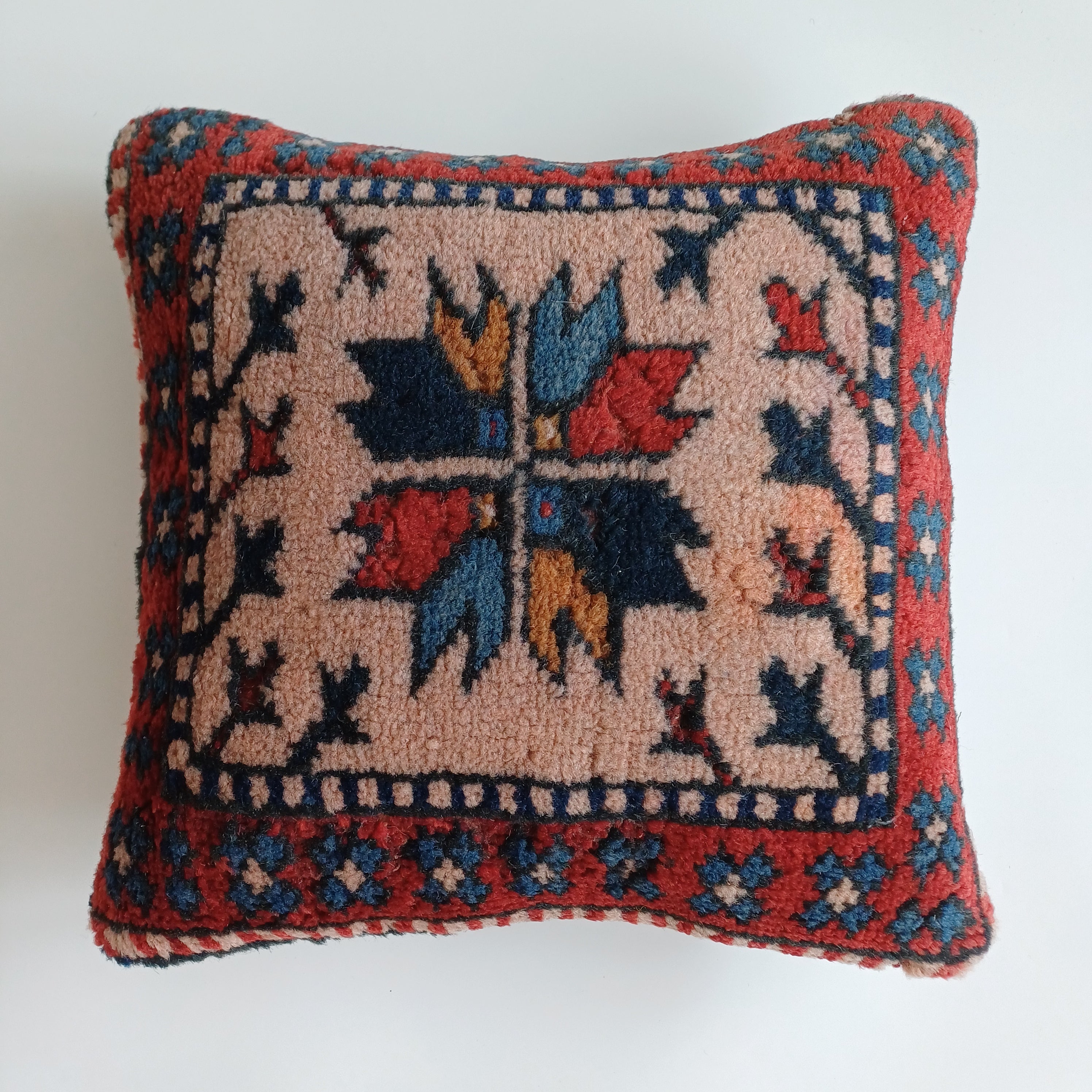 Vintage Cushion Cover 16''x16'' / 40x40 CM