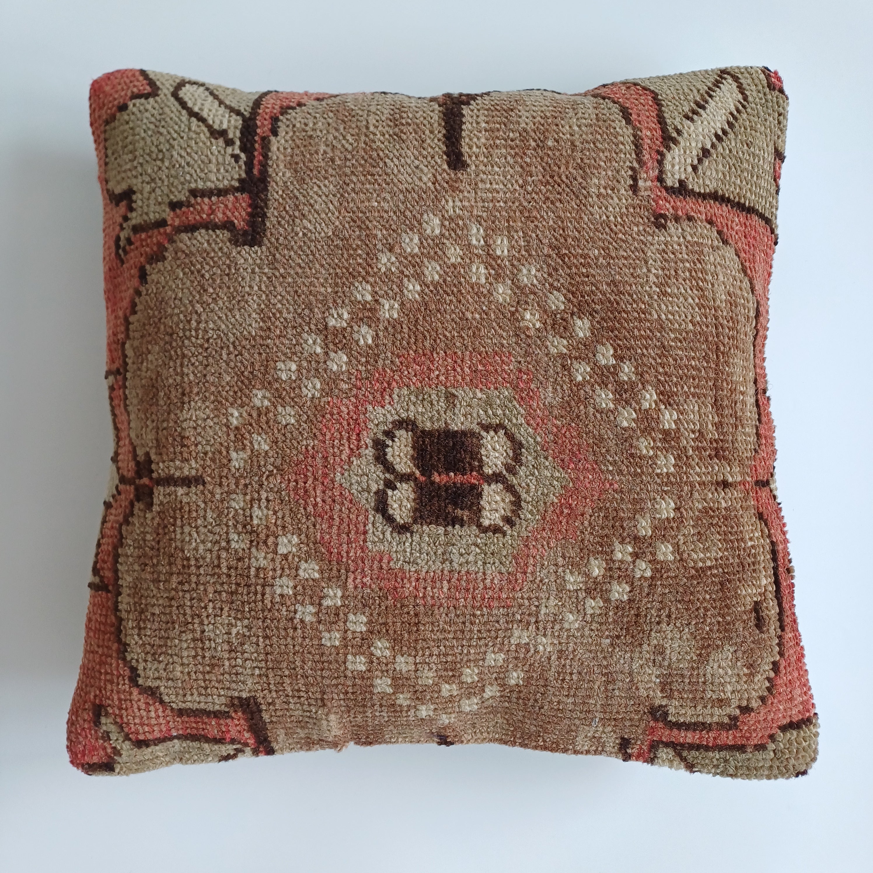 Vintage Cushion Cover 16''x16'' / 40x40 CM