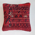 Red Vintage Cushion Cover 16''x16'' / 40x40 CM