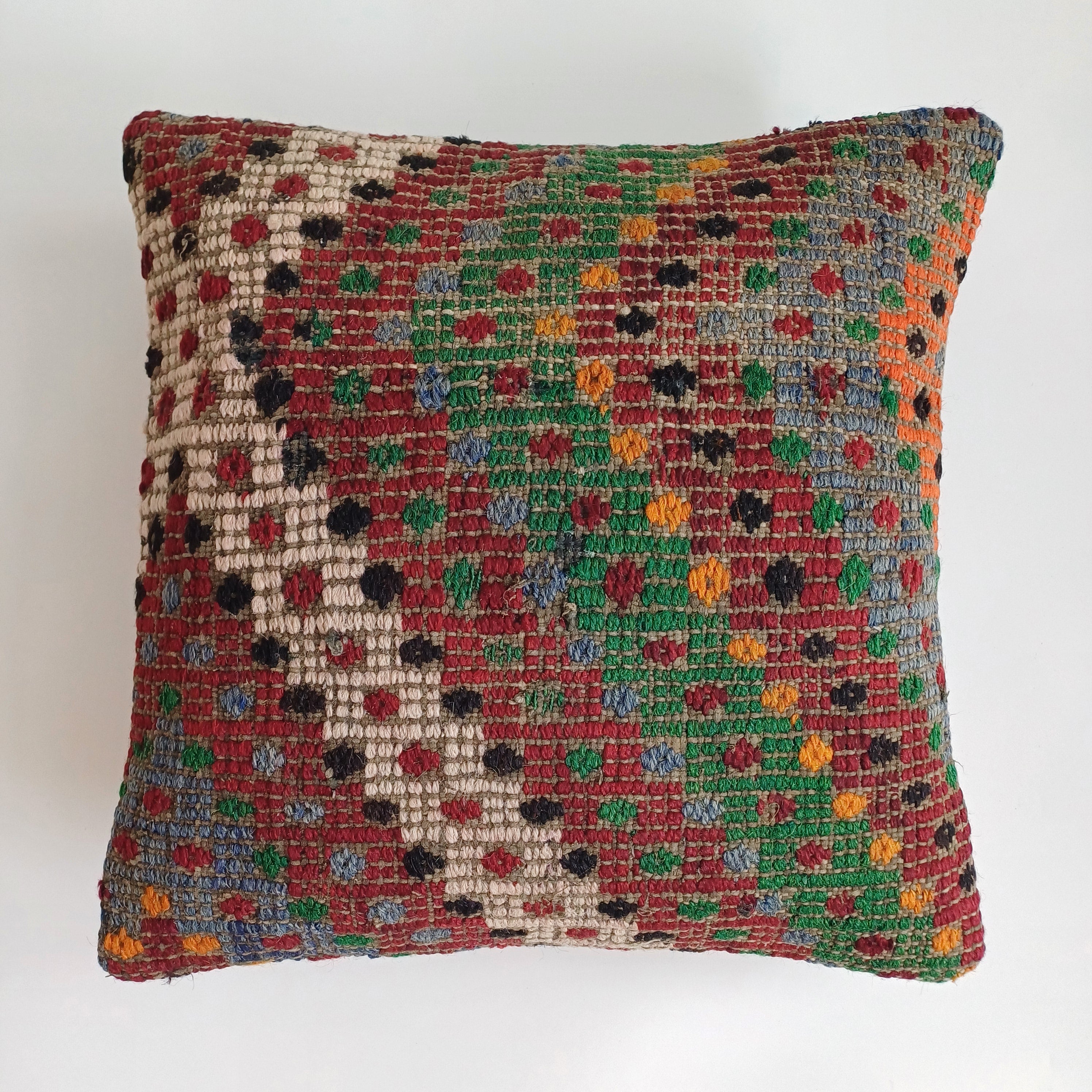 Vintage Cushion Cover 16''x16'' / 40x40 CM