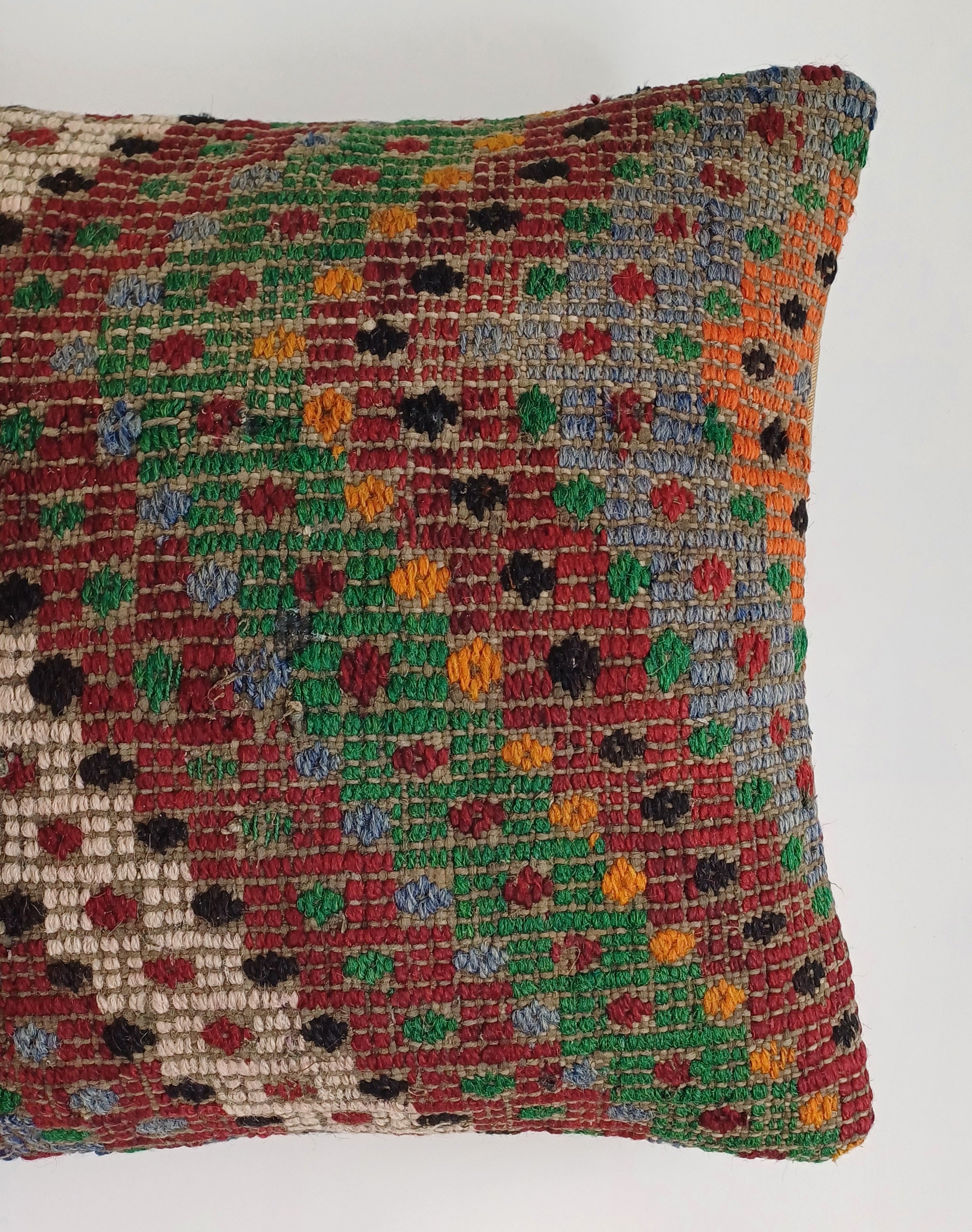 Vintage Cushion Cover 16''x16'' / 40x40 CM