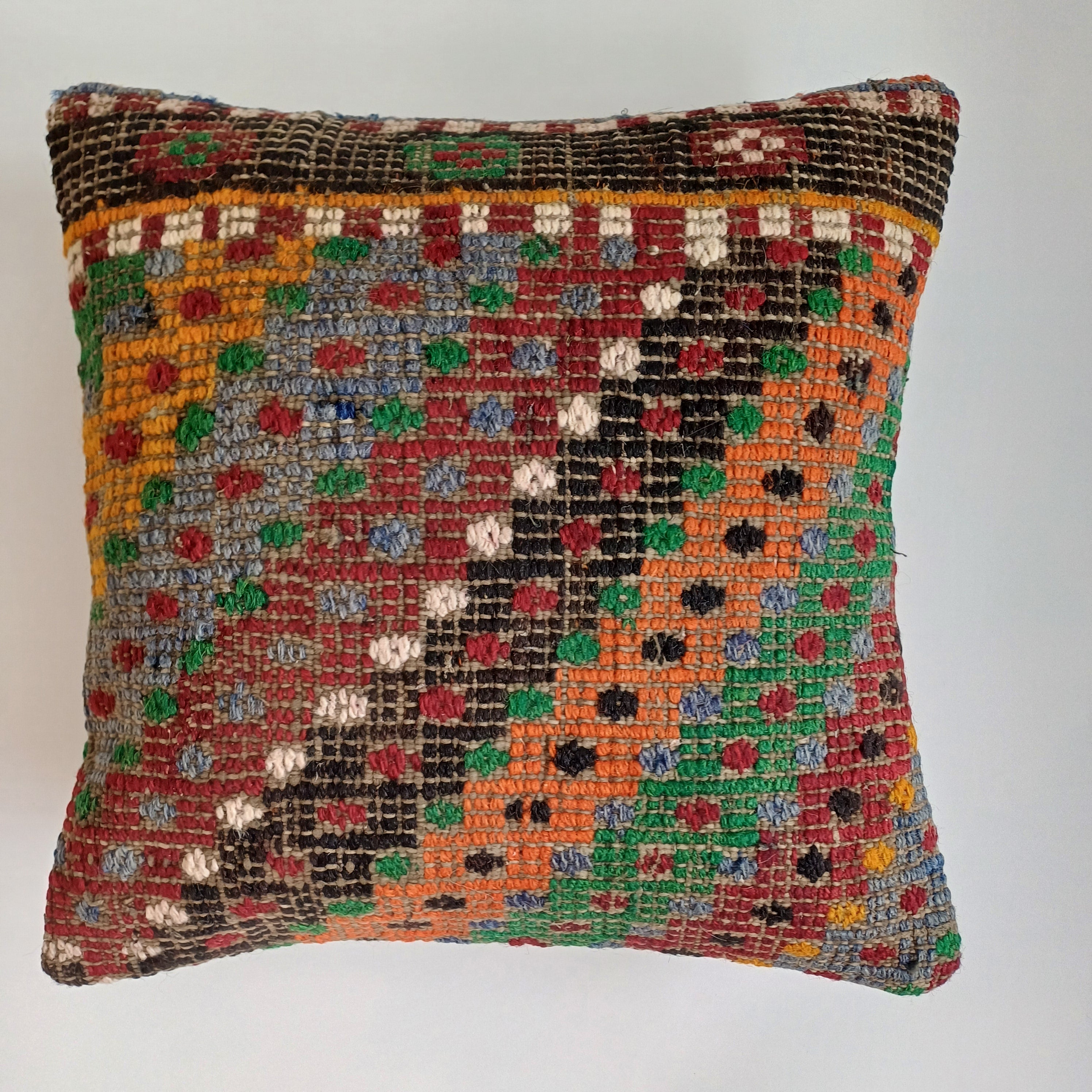Vintage Cushion Cover 16''x16'' / 40x40 CM