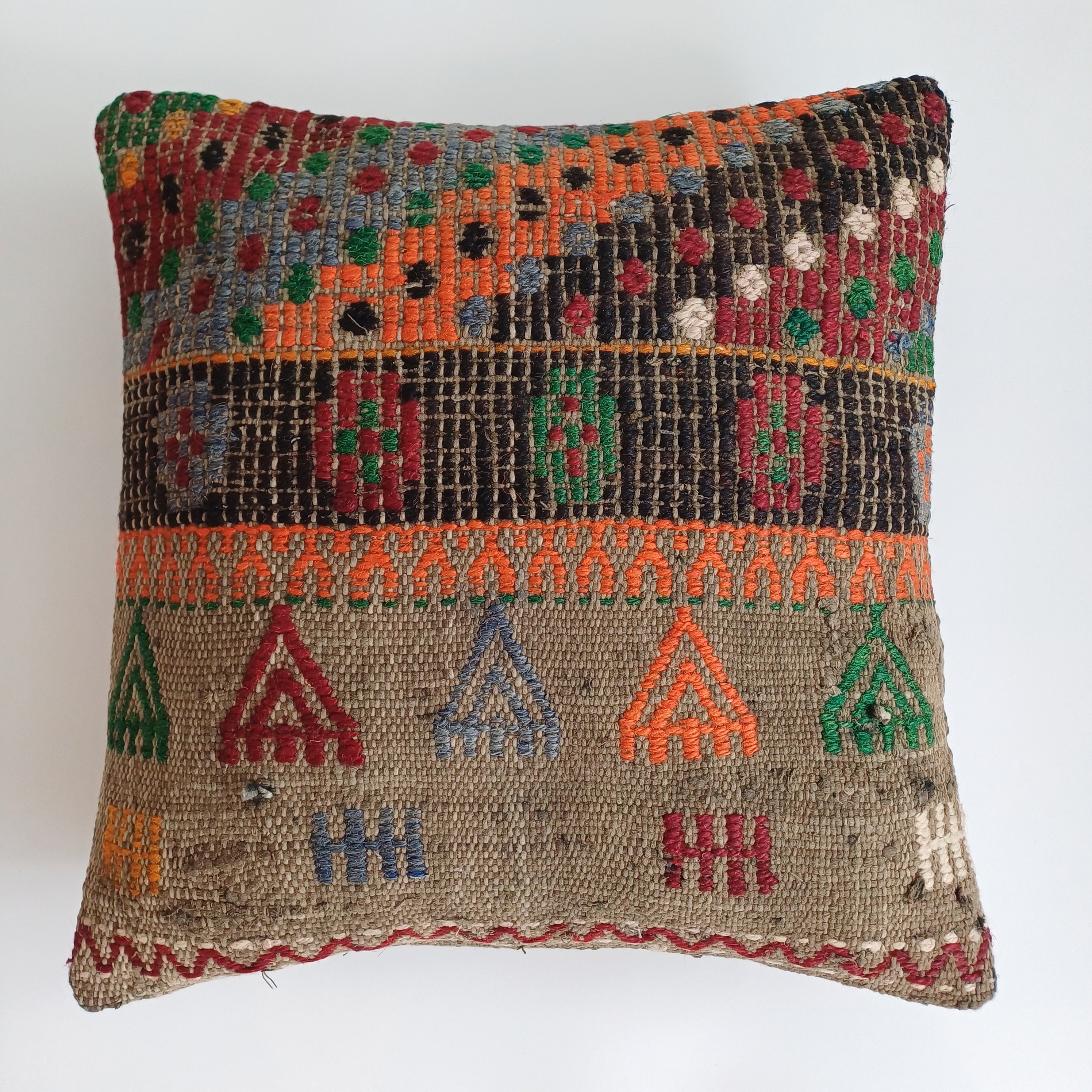 Vintage Cushion Cover 16''x16'' / 40x40 CM