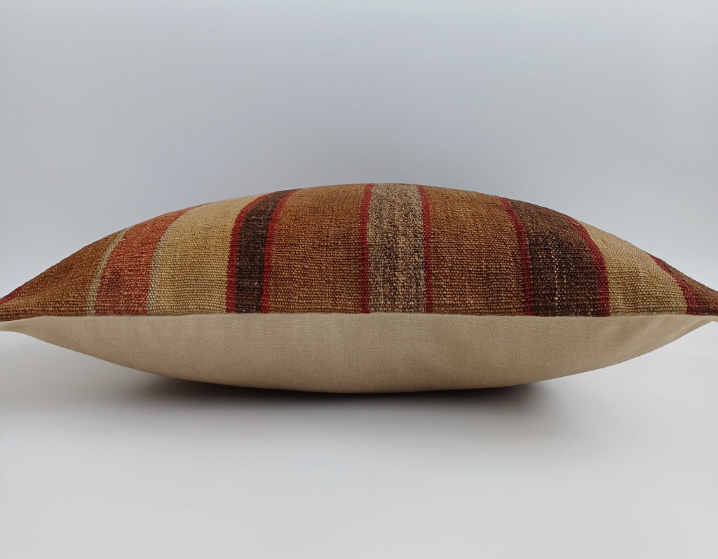 Vintage Turkish Rug Cushion Cover 18''x18'' / 45x45 CM