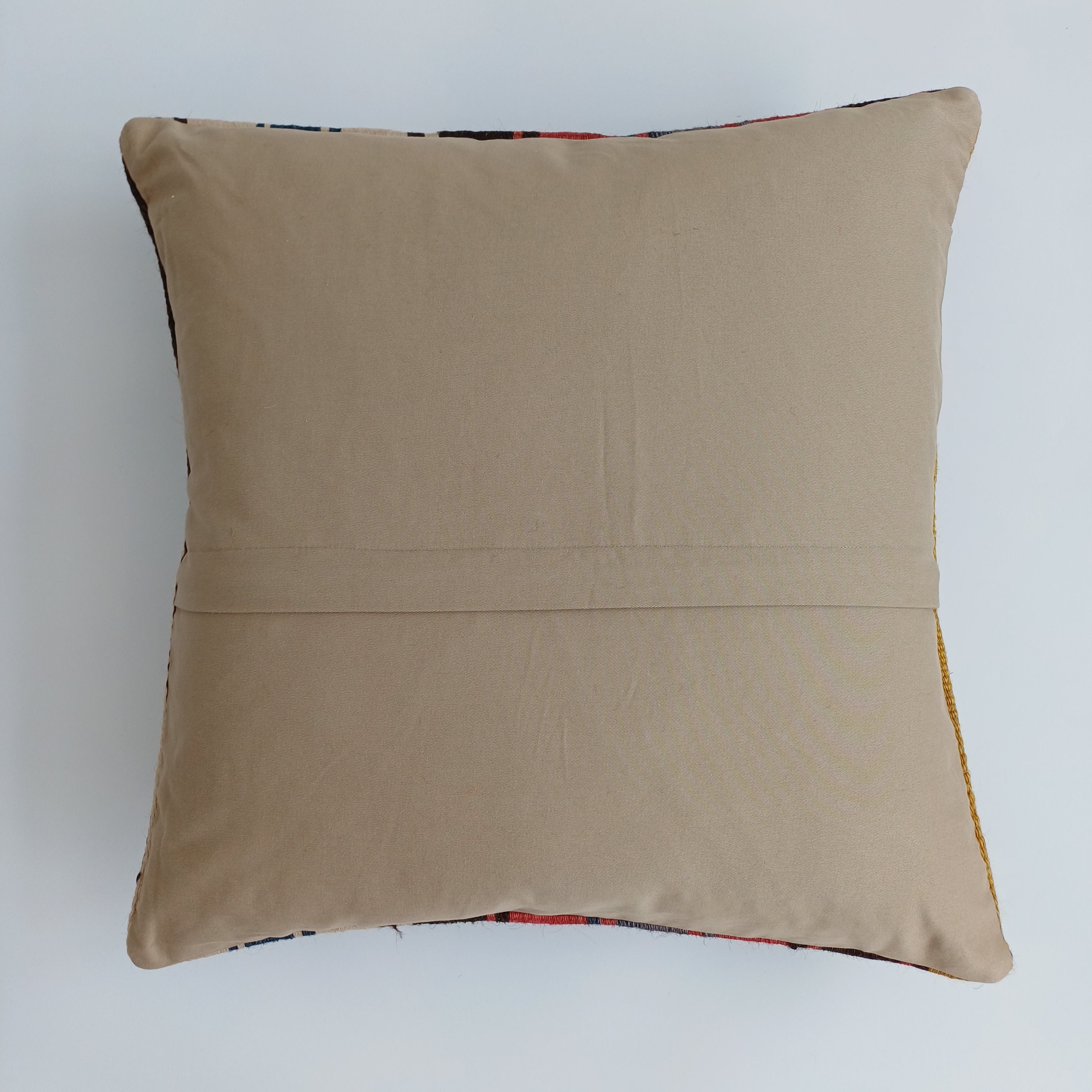 Vintage Turkish Rug Cushion Cover 18''x18'' / 45x45 CM