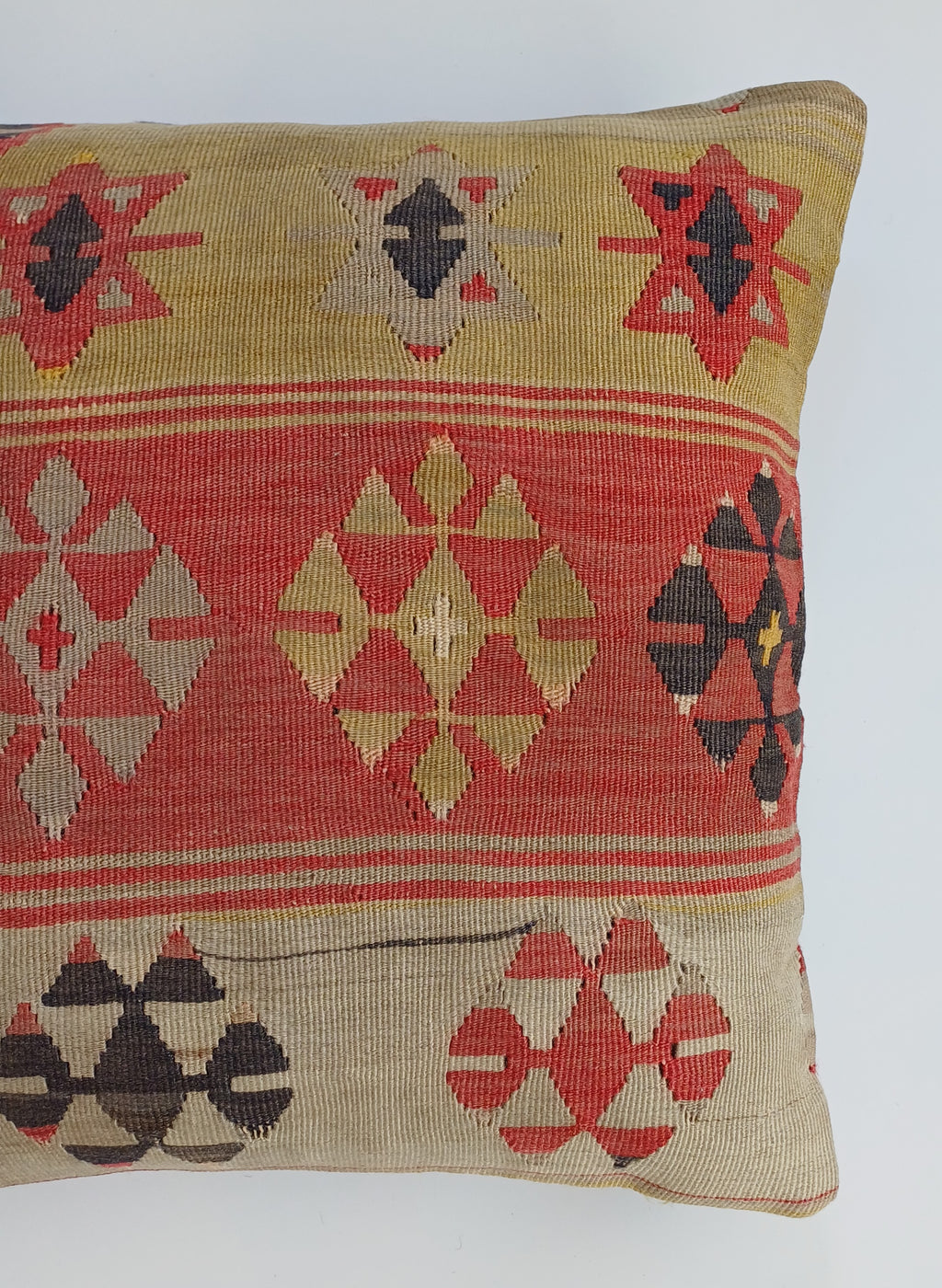 Vintage Turkish Rug Cushion Cover 18''x18'' / 45x45 CM