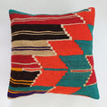 Vintage Turkish Rug Cushion Cover 18''x18'' / 45x45 CM