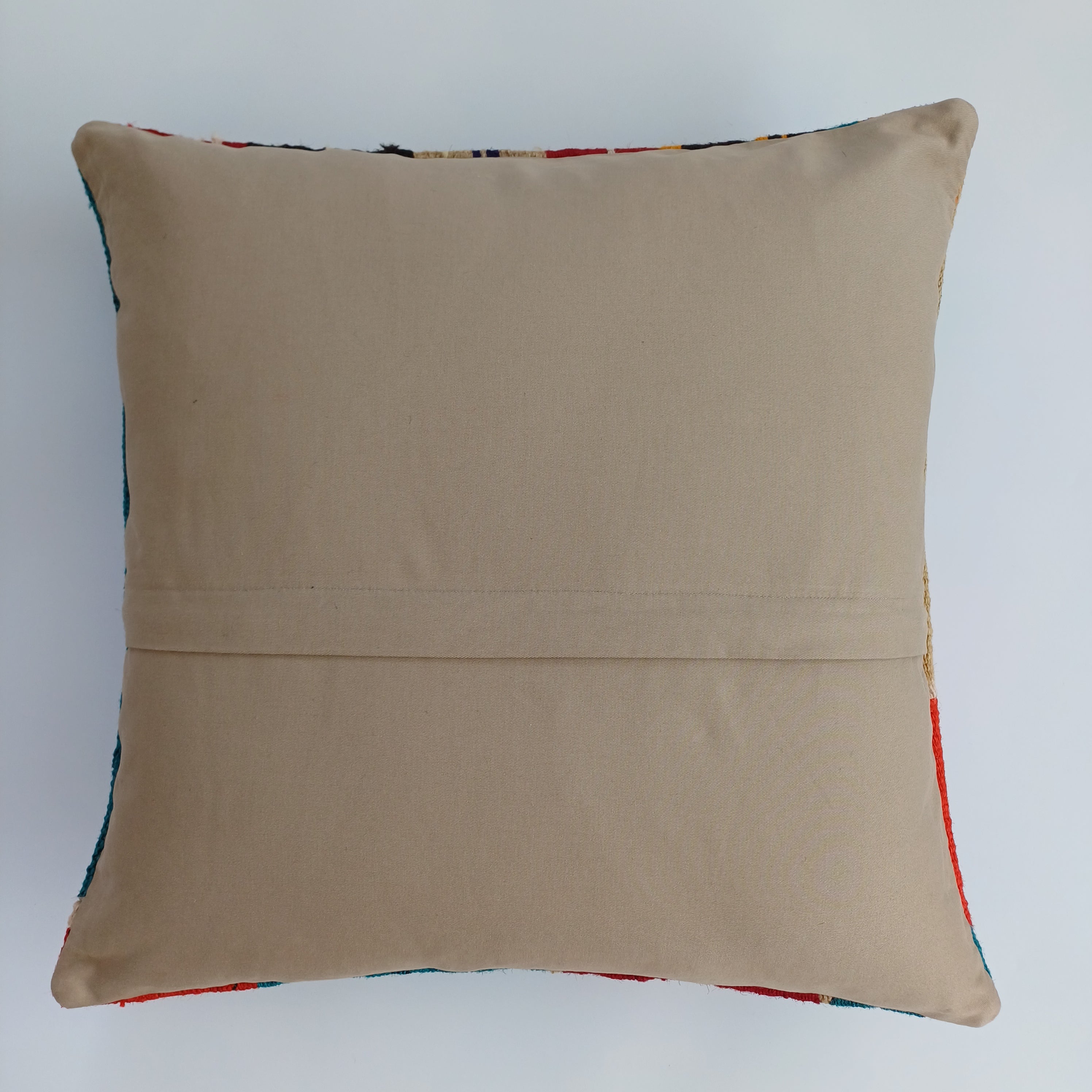 Vintage Turkish Rug Cushion Cover 18''x18'' / 45x45 CM