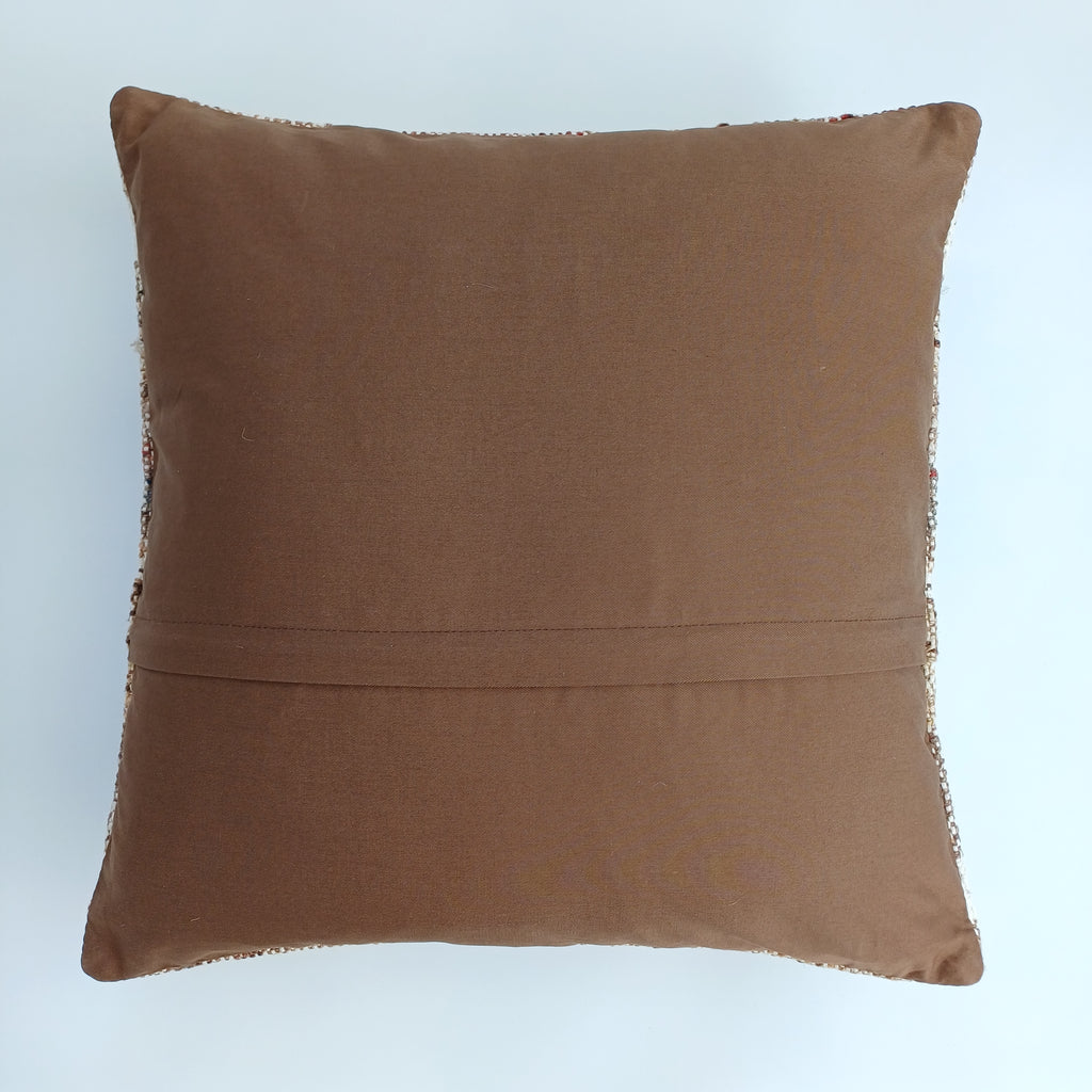 Vintage Turkish Rug Cushion Cover 18''x18'' / 45x45 CM