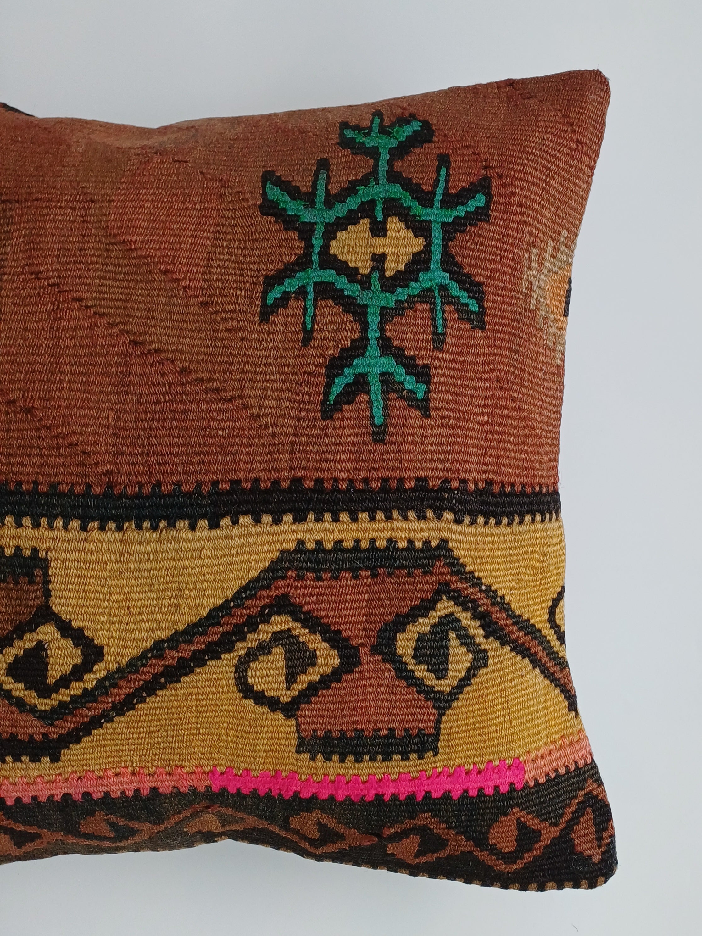 Vintage Cushion Cover 16''x16'' / 40x40 CM