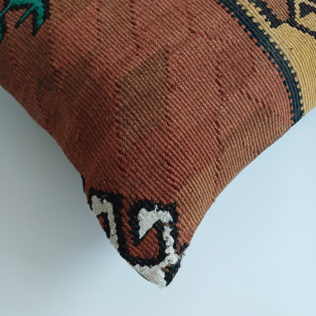 Vintage Cushion Cover 16''x16'' / 40x40 CM