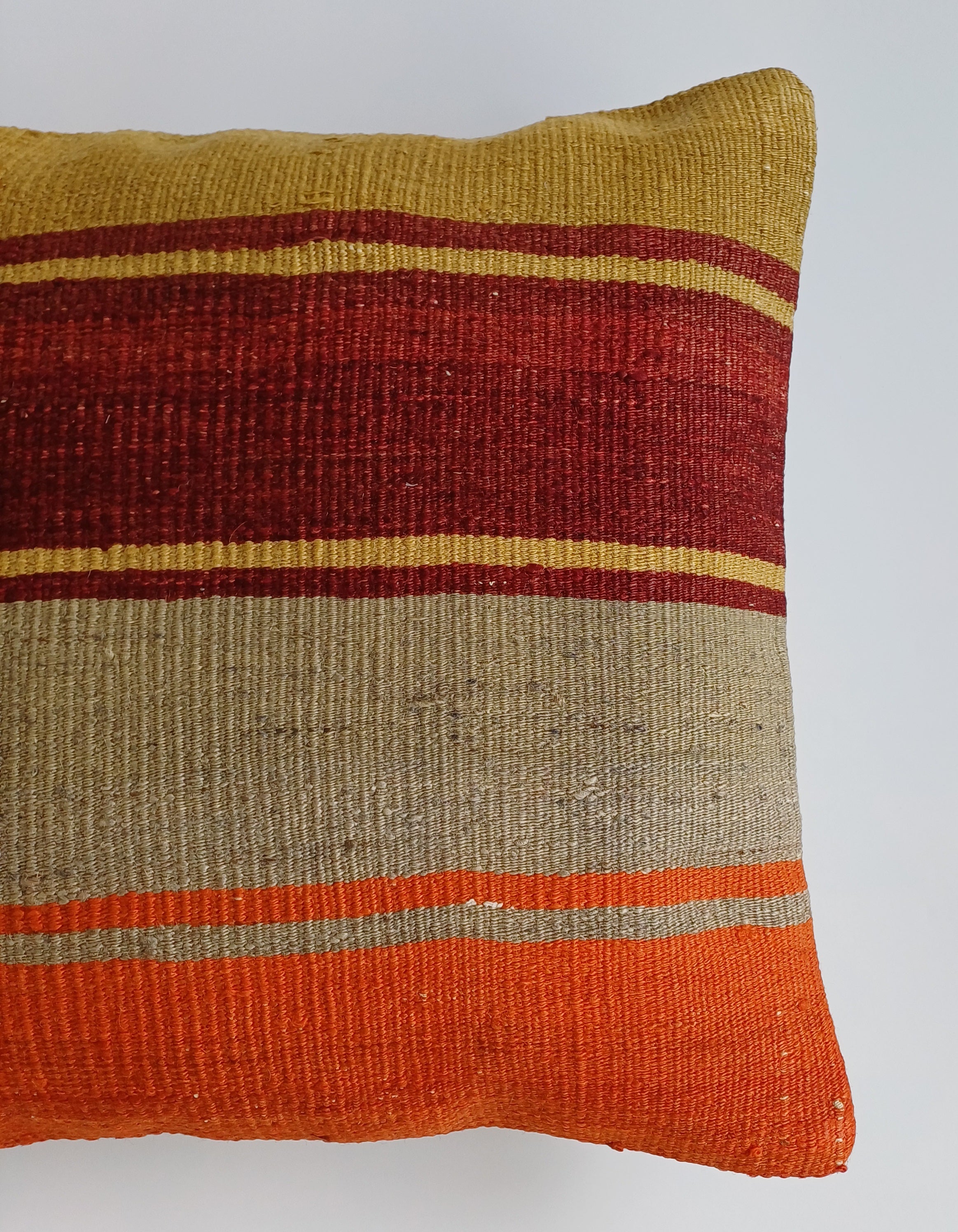 Vintage Turkish Rug Cushion Cover 18''x18'' / 45x45 CM