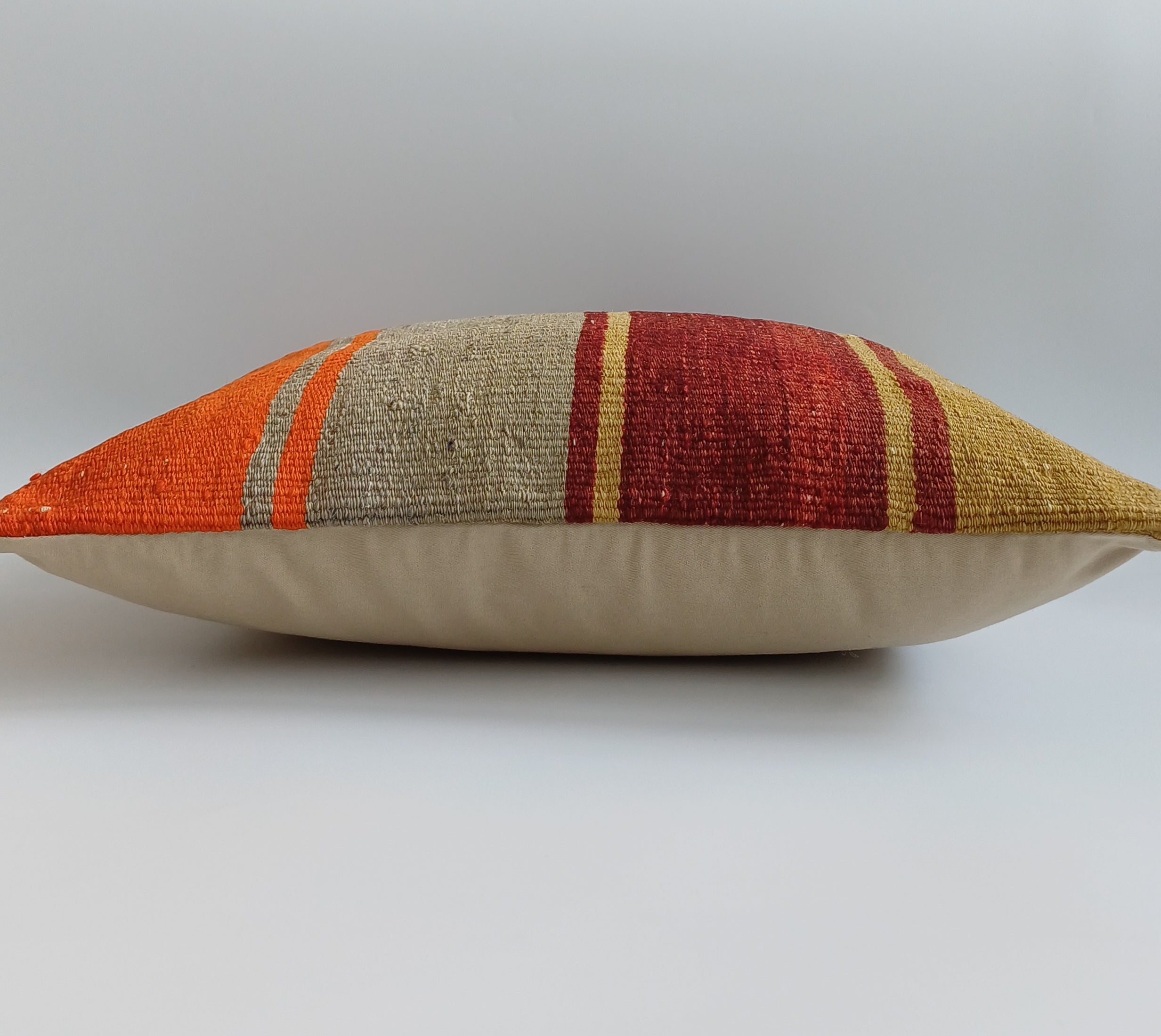 Vintage Turkish Rug Cushion Cover 18''x18'' / 45x45 CM