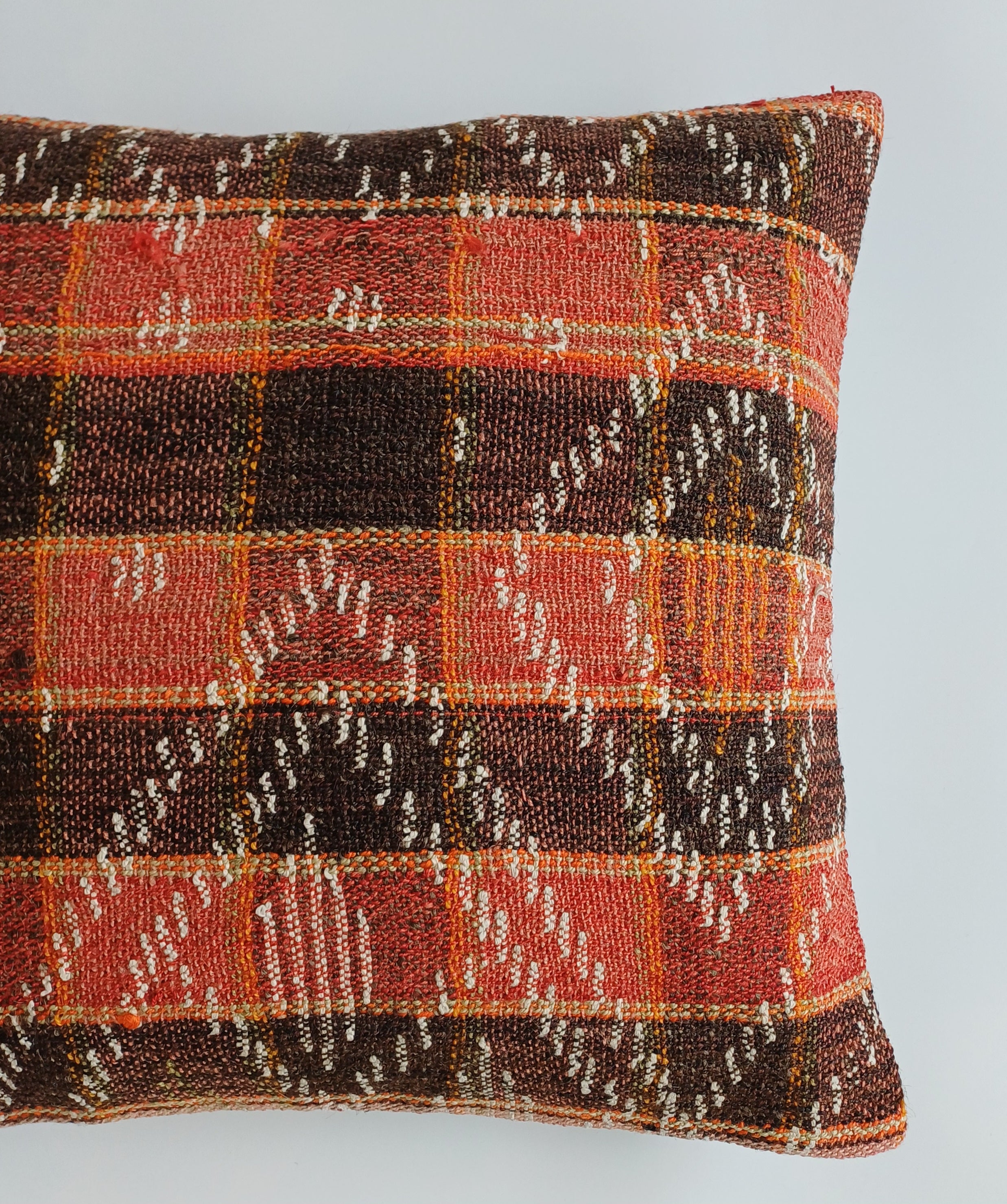 Vintage Turkish Rug Cushion Cover 18''x18'' / 45x45 CM